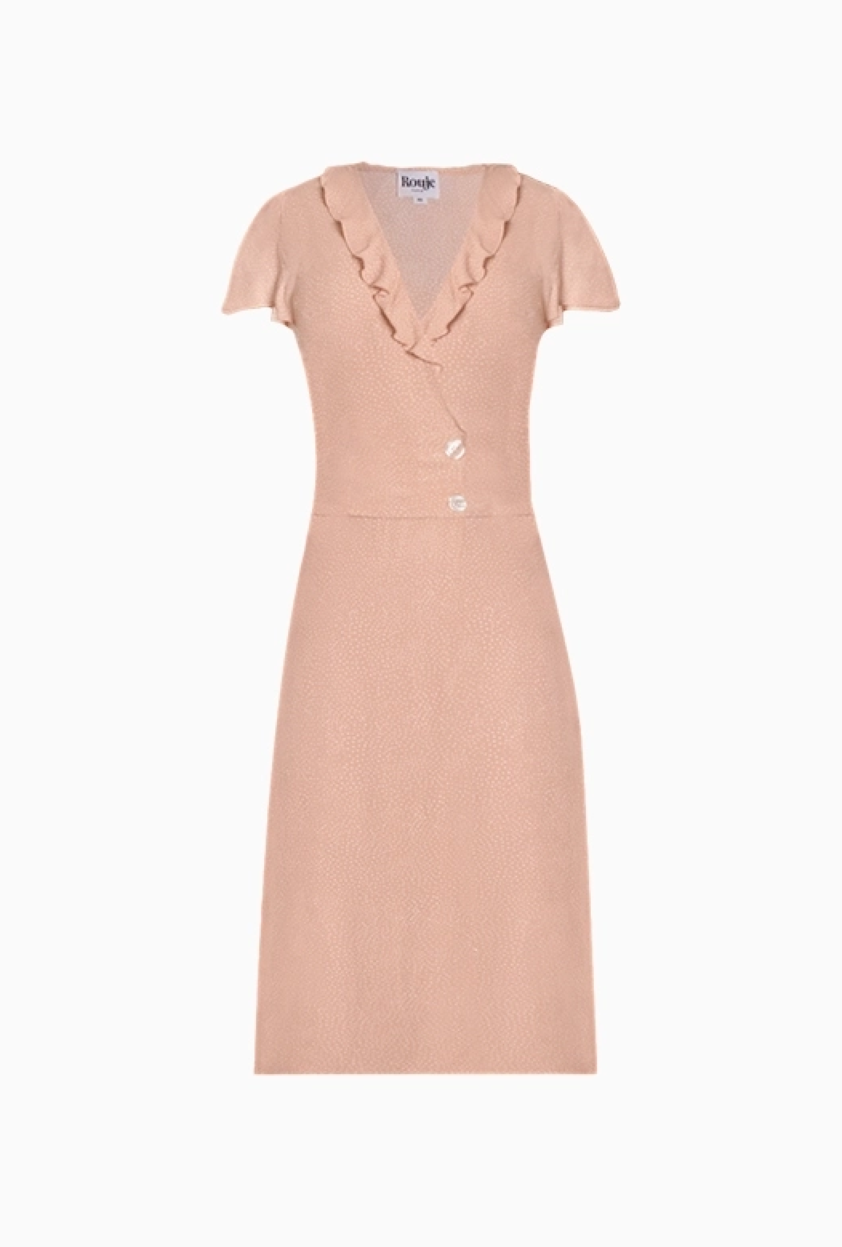 Robe Flores Abricot-Exclusivité web