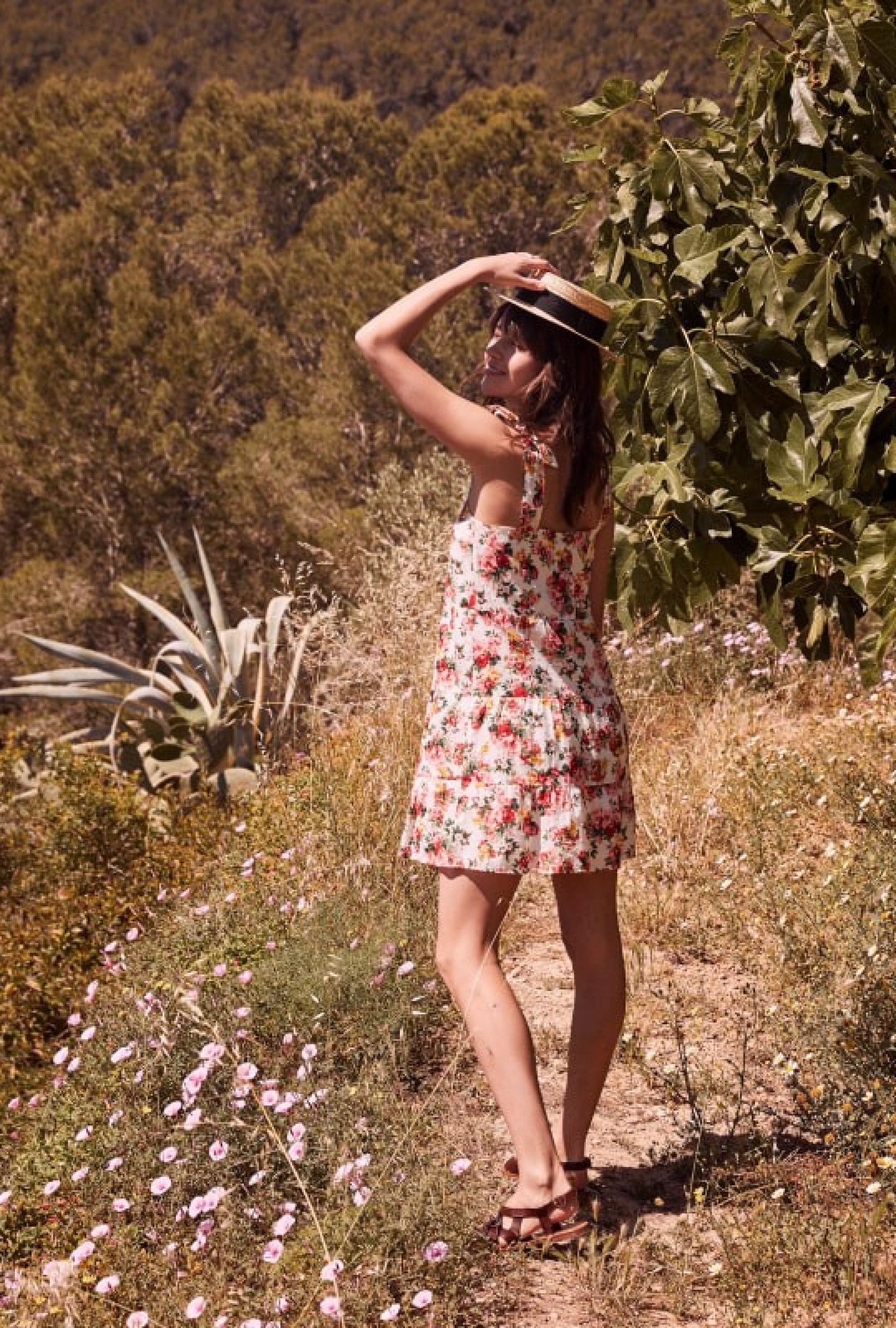 Robe Anne Fleurie-Exclusivité web