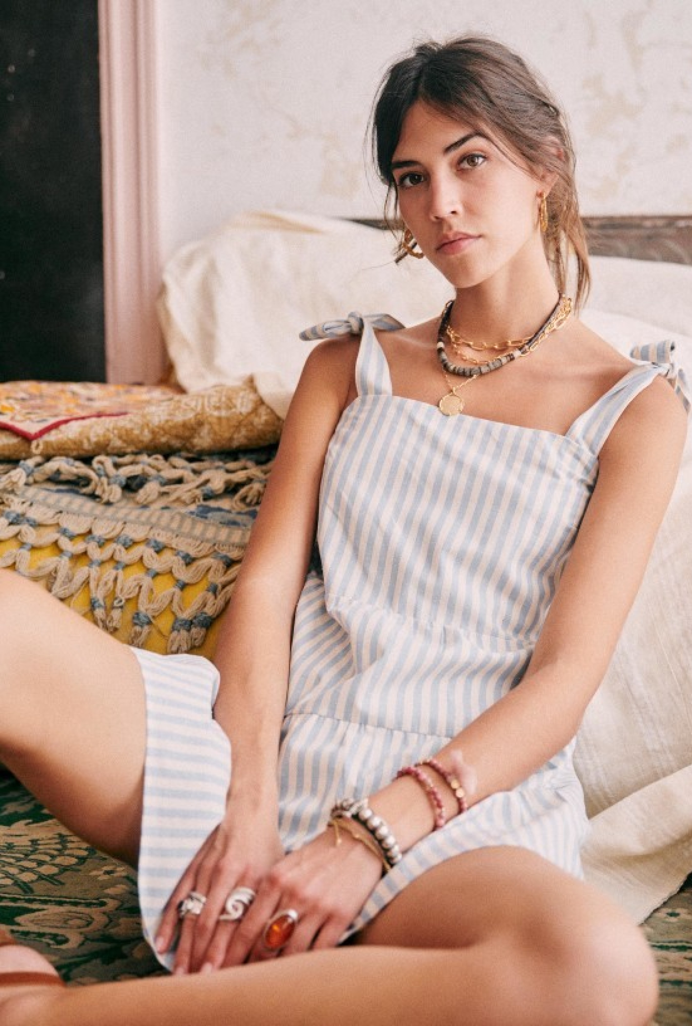 Robe Anne à rayures-Exclusivité web