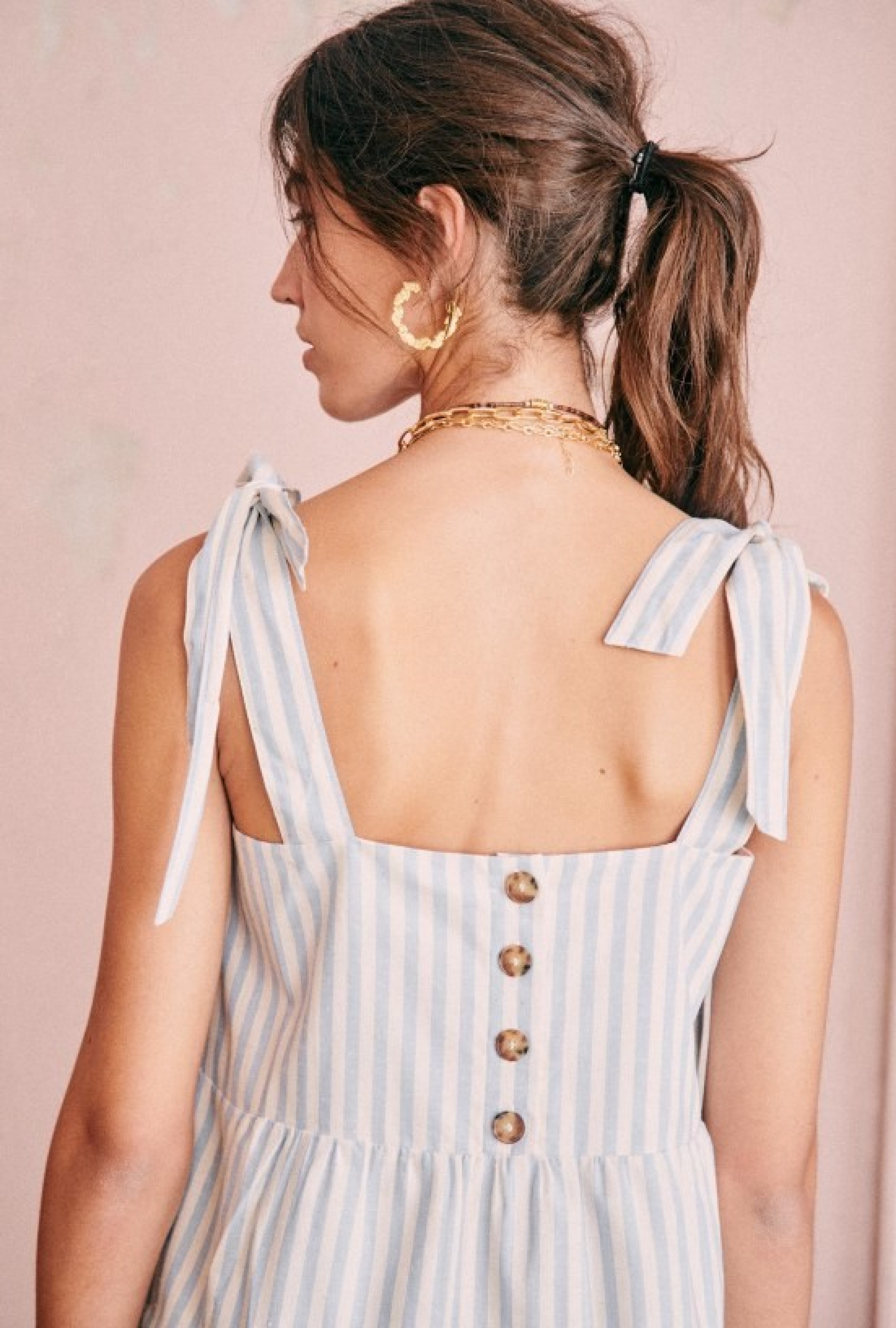 Robe Anne à rayures-Exclusivité web