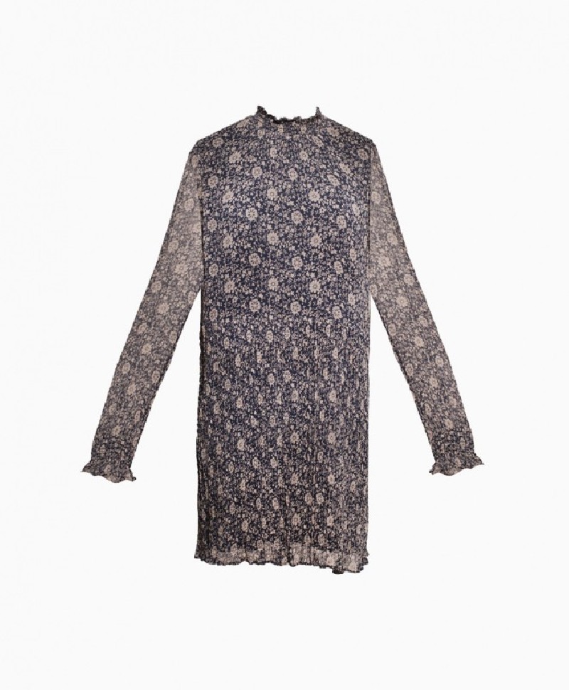 Robe Sezane Olivia bleu