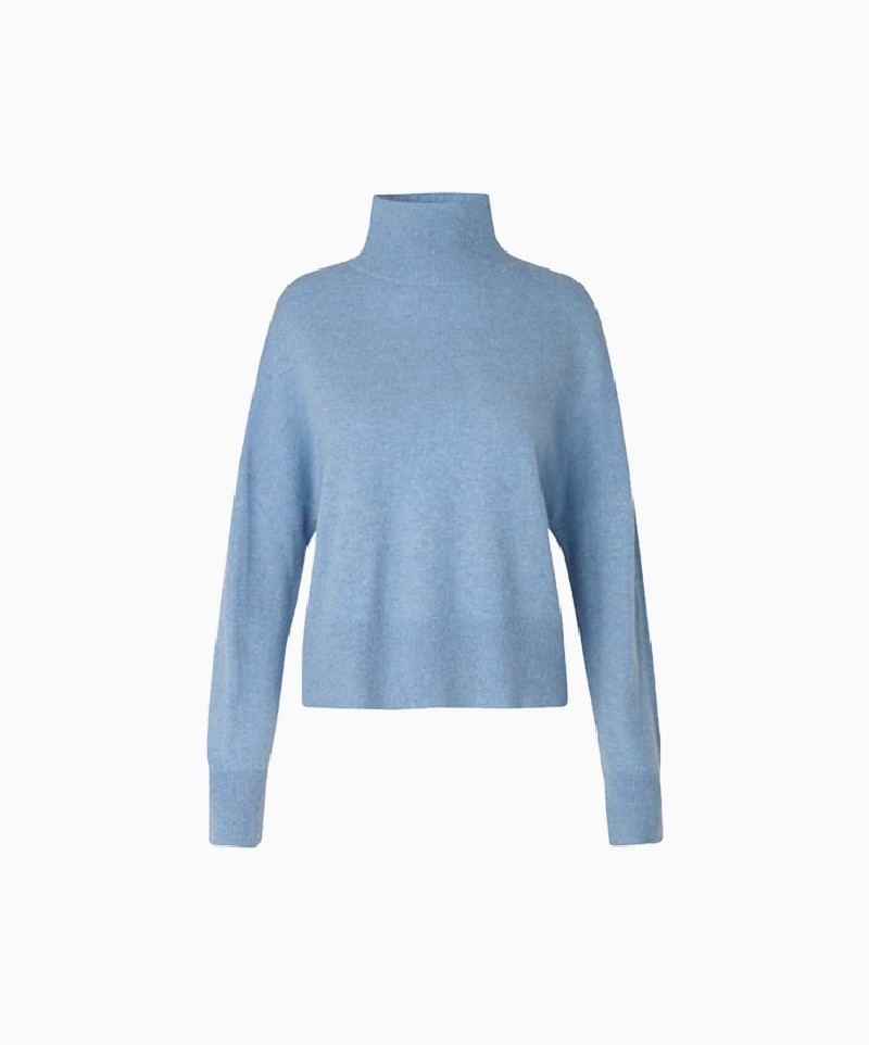 Pull Samsoe Samsoe Nola Cachemire Bleu