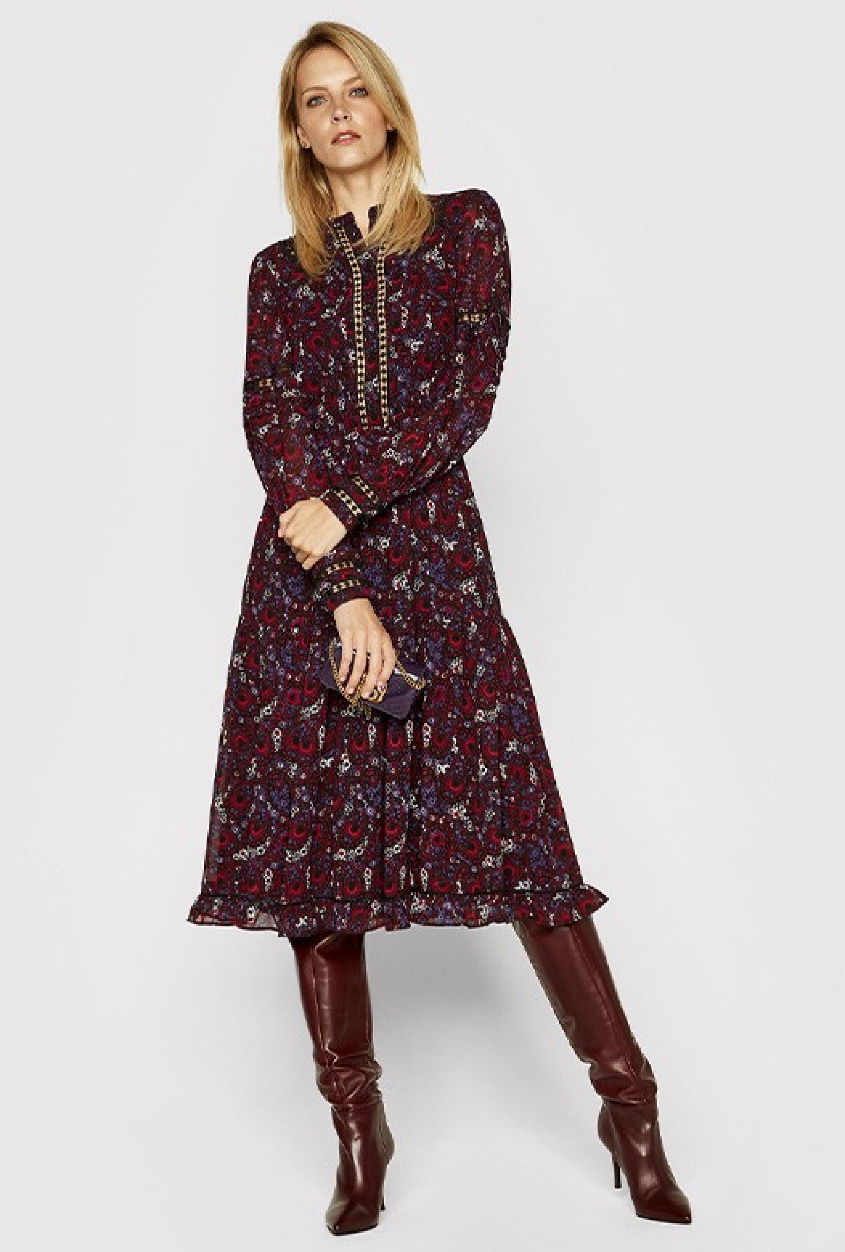 Robe Paisley Georgette