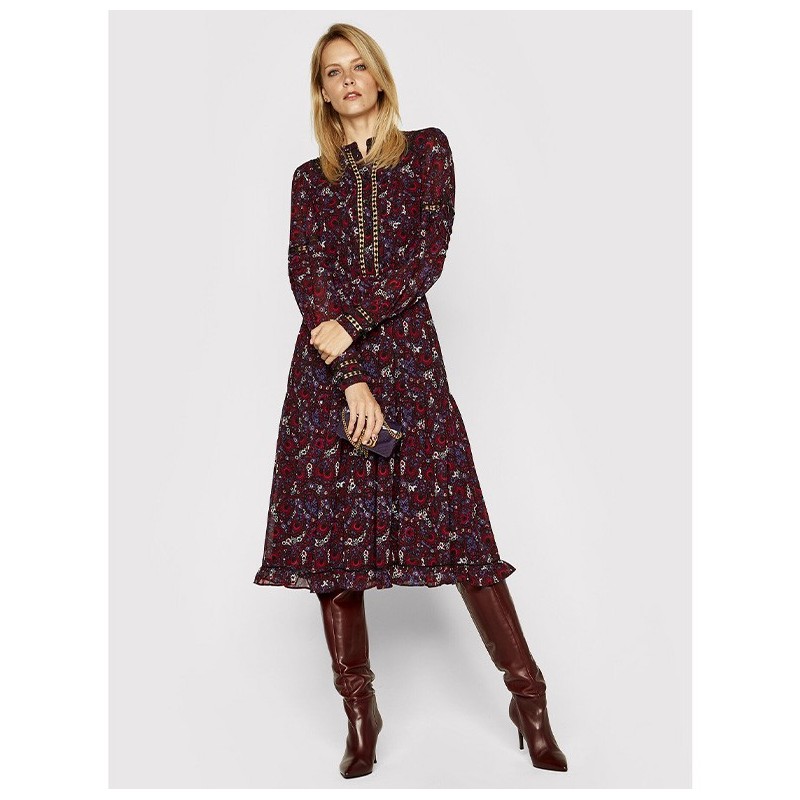 Robe Michael Kors Paisley Georgette