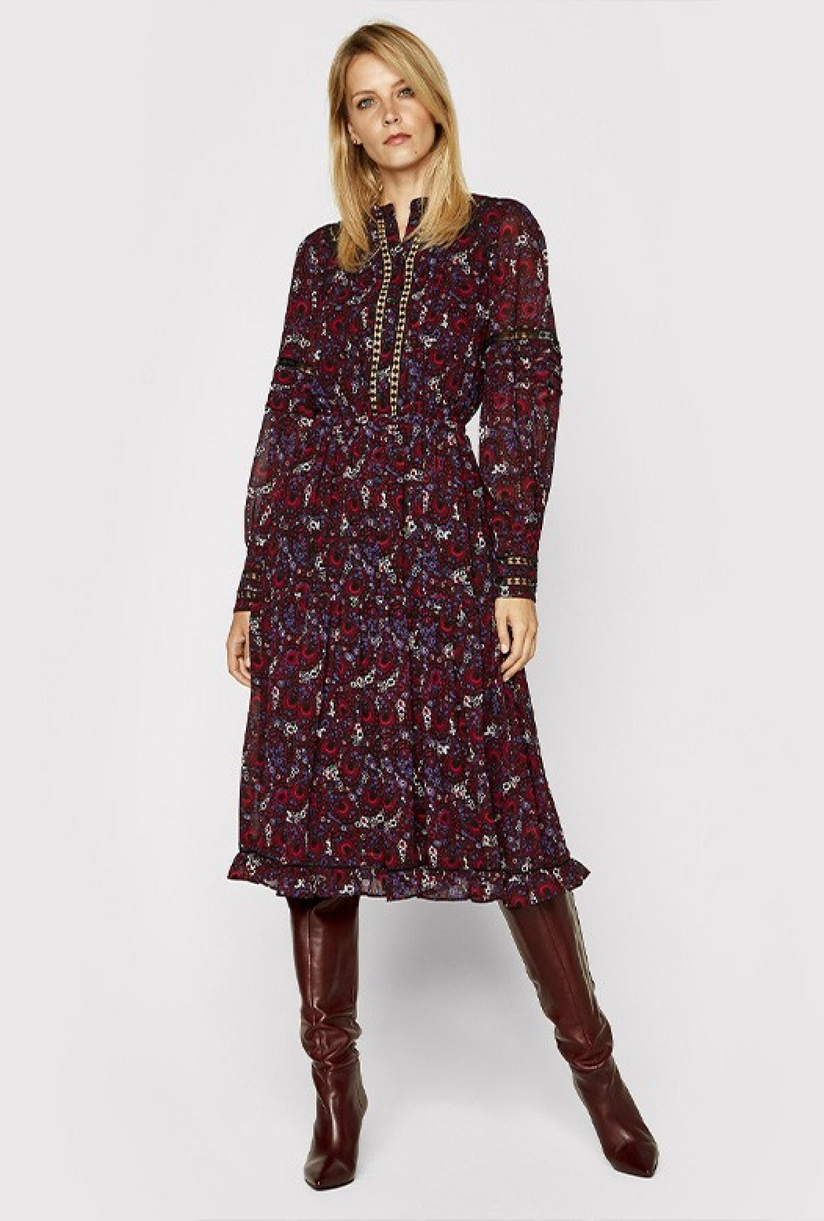 Robe Paisley Georgette