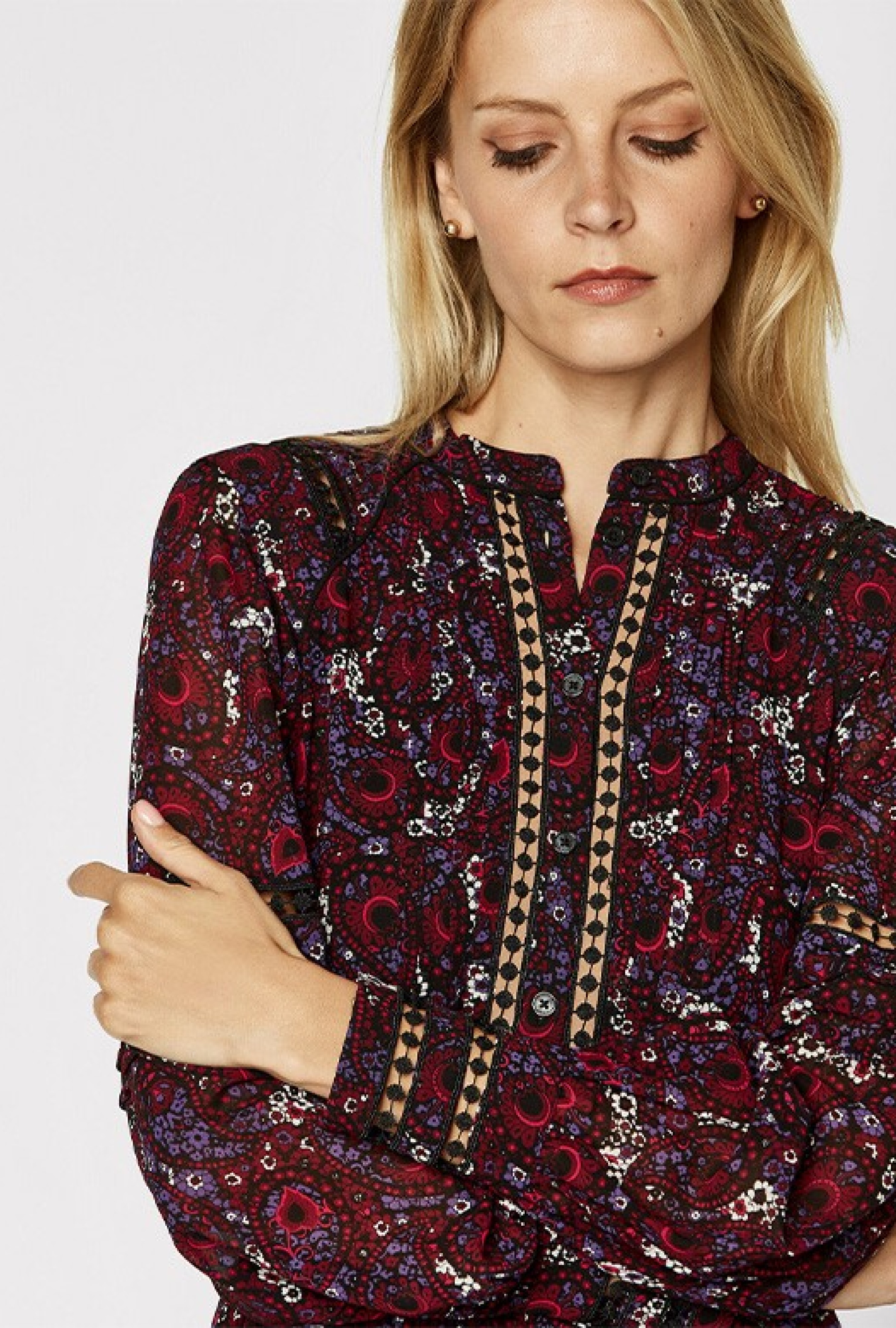 Robe Paisley Georgette