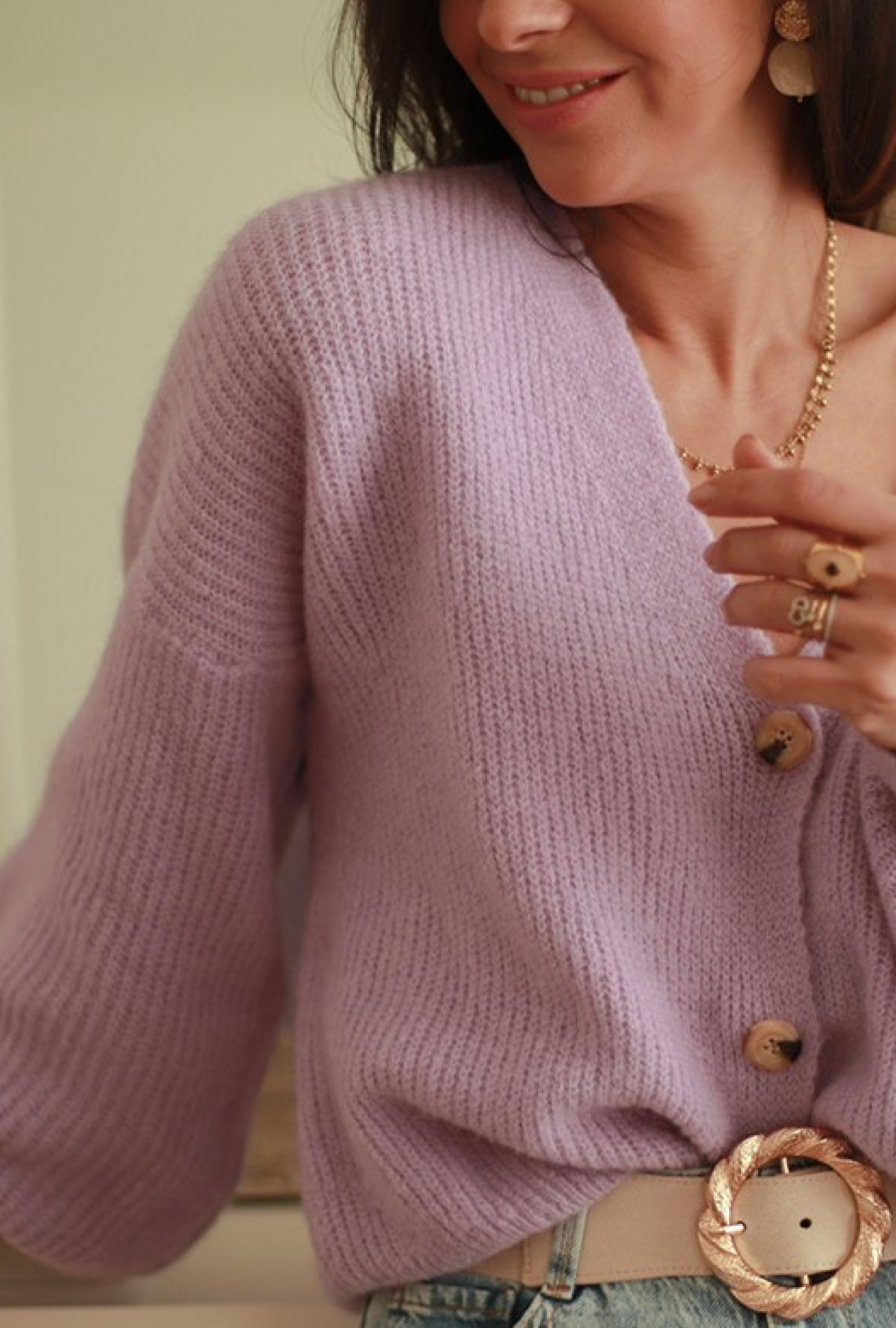 Cardigan Octavie Parme