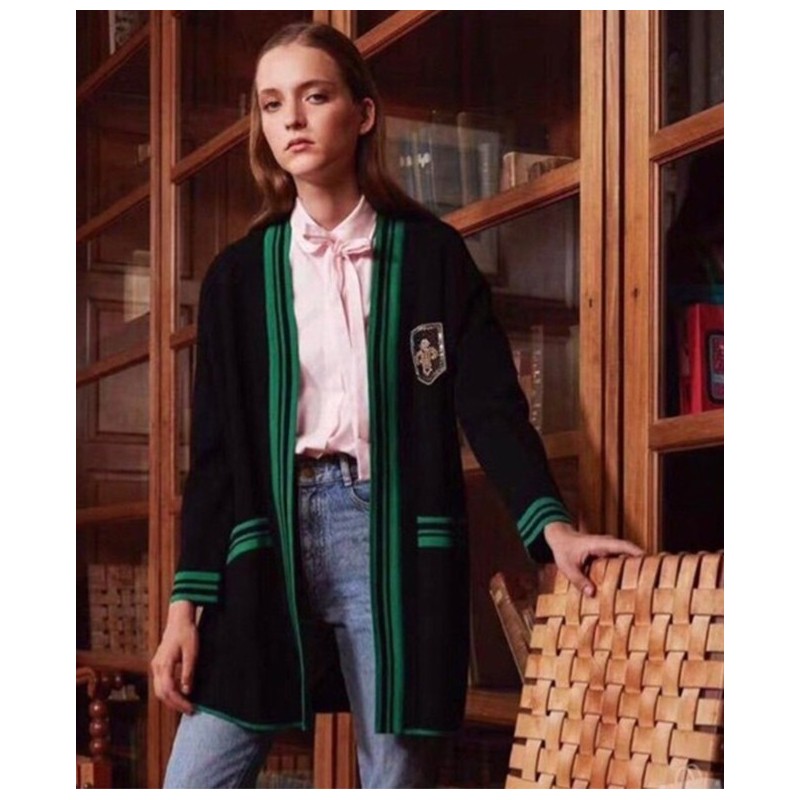 Cardigan Maje Slytherin