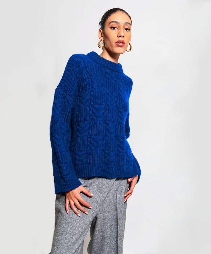 Pull Samsoe Samsoe Kaya Navy