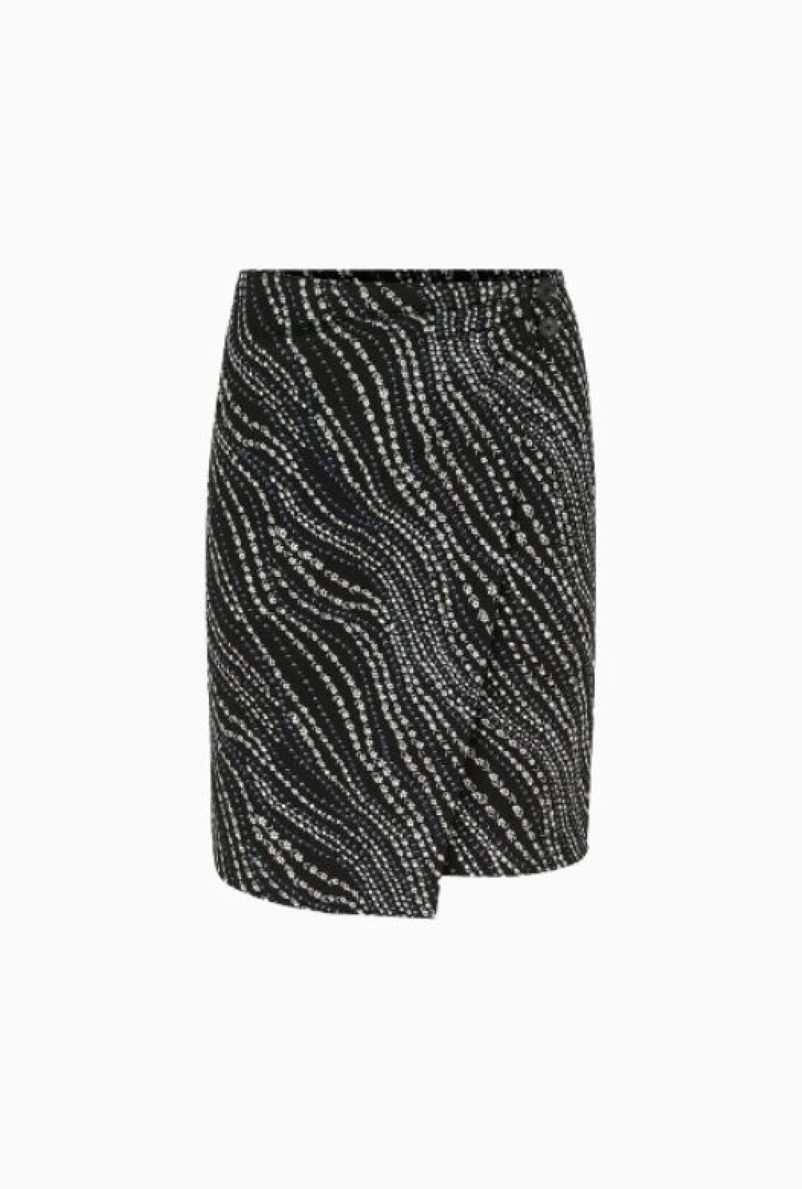 Jupe Lina Black Flower