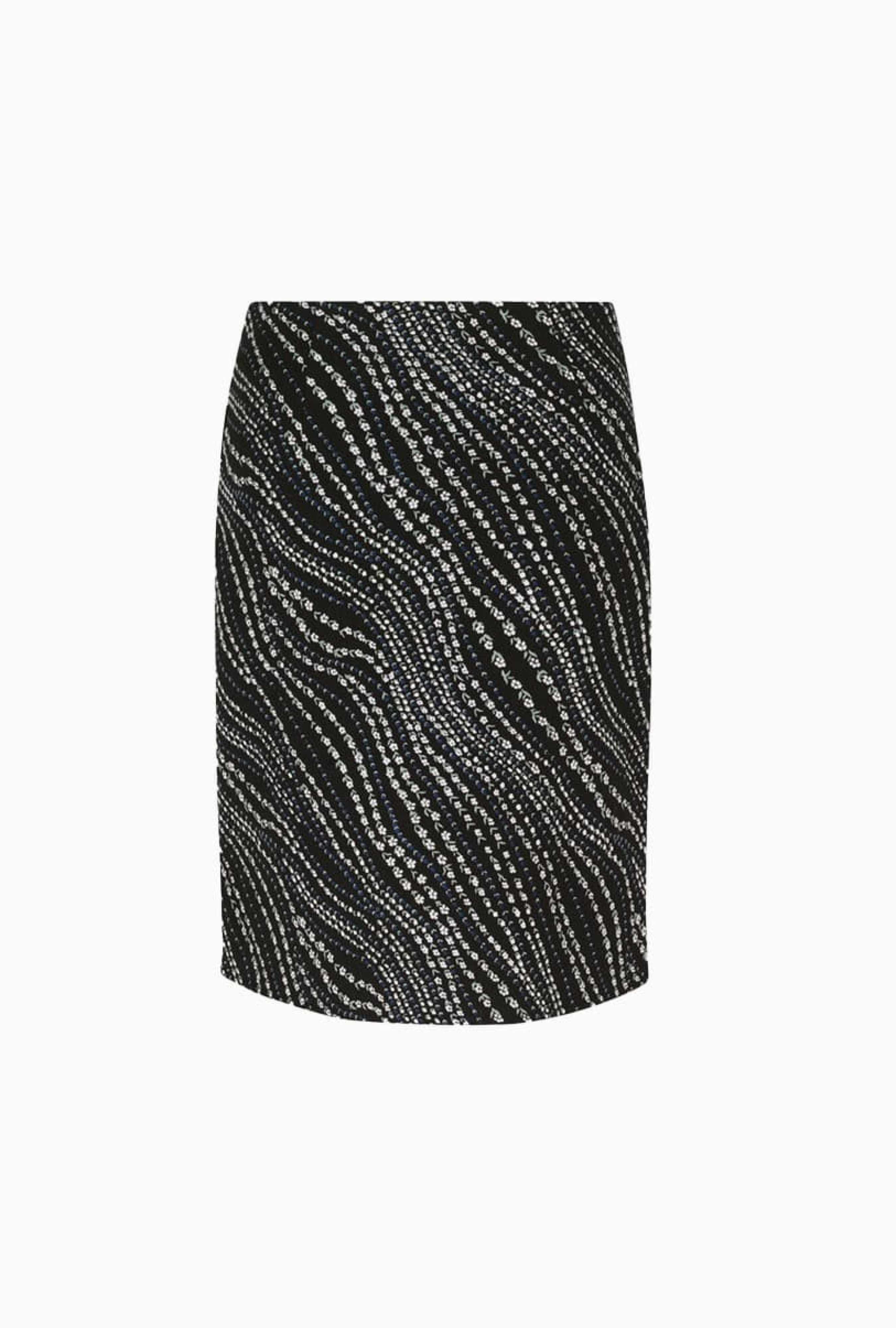 Jupe Lina Black Flower