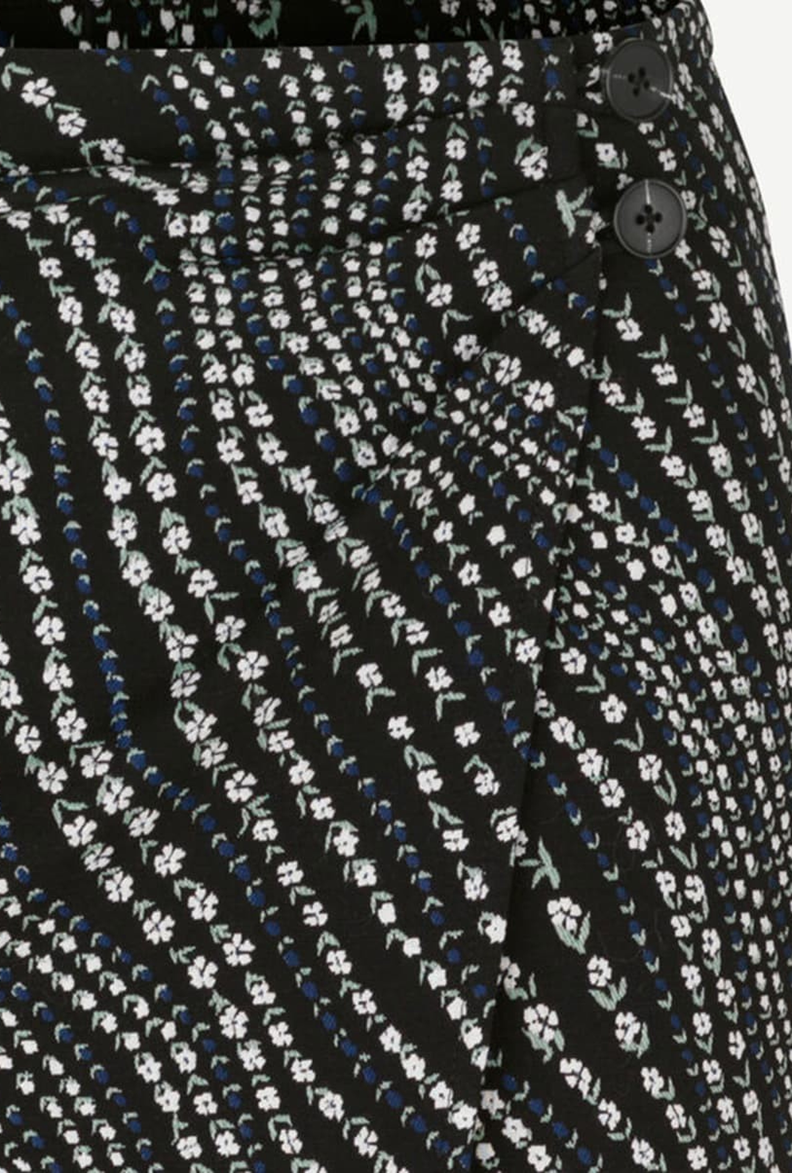 Jupe Lina Black Flower