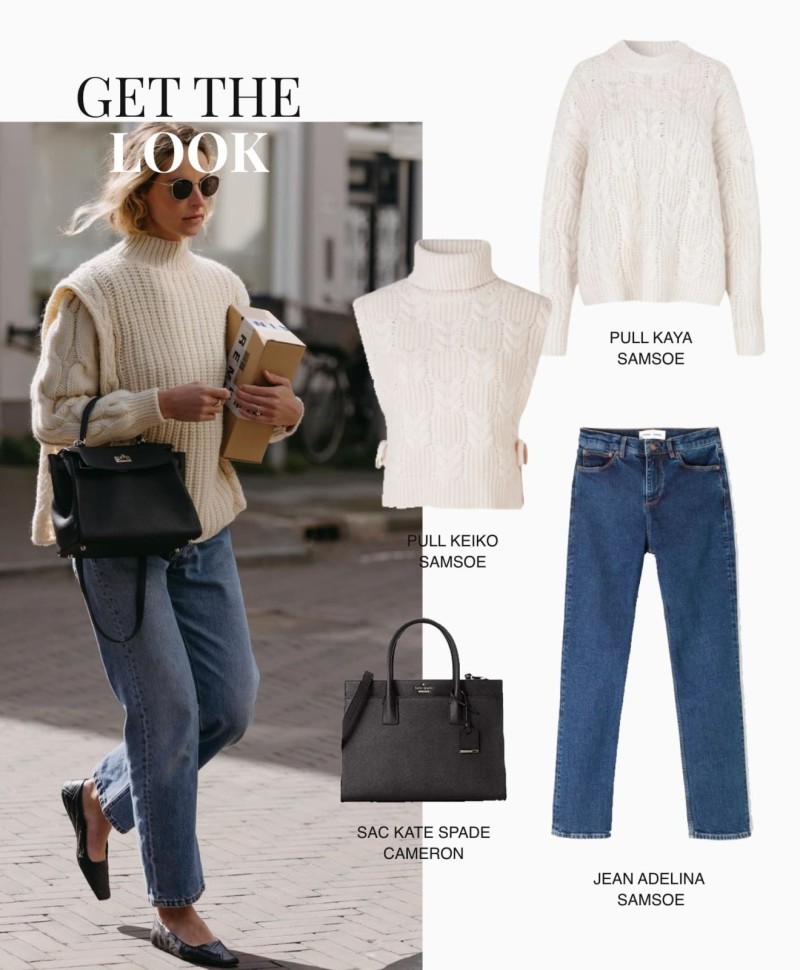 Jean Samsoe Samsoe Adelina Bleu Clair