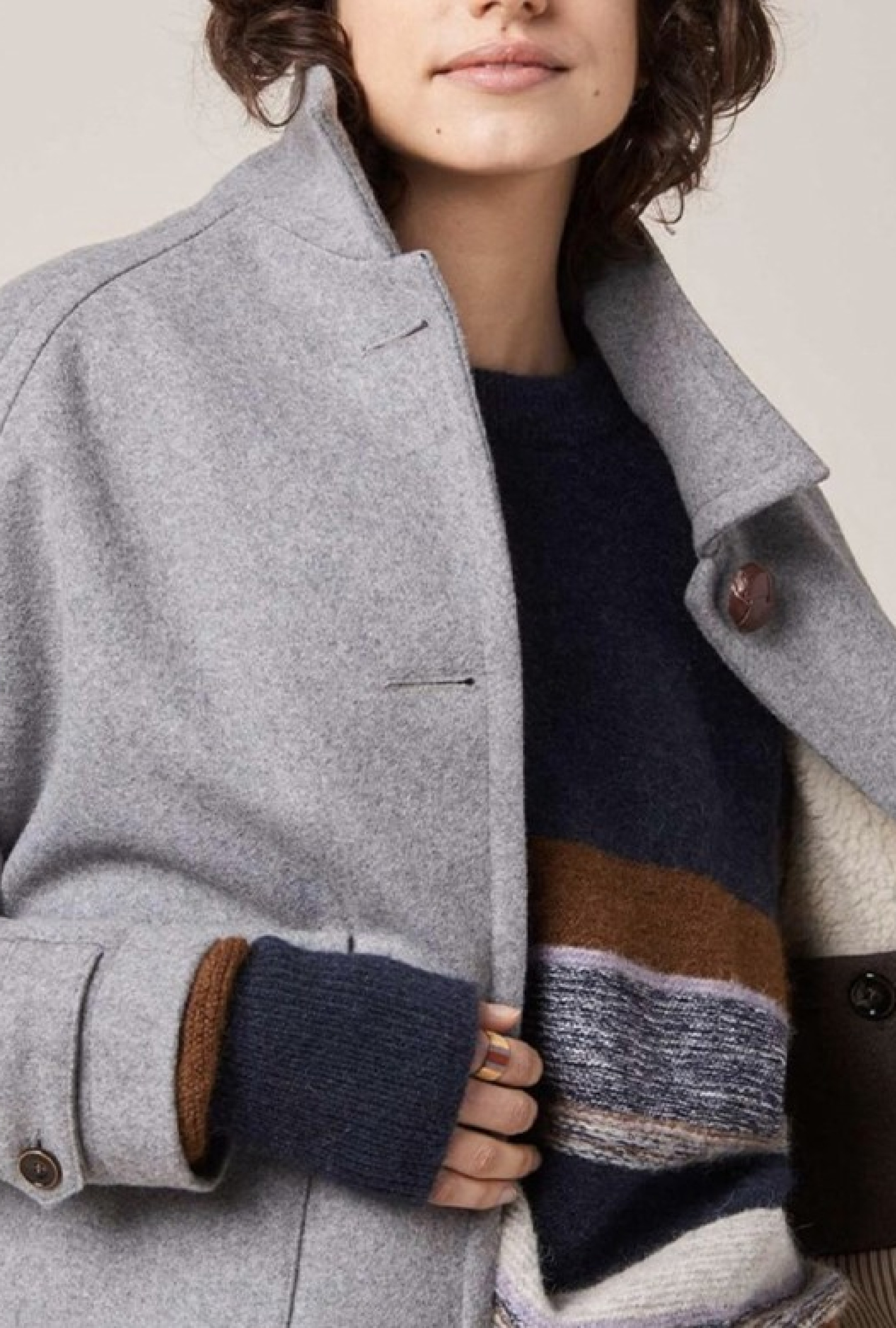 Manteau Malmond Gris