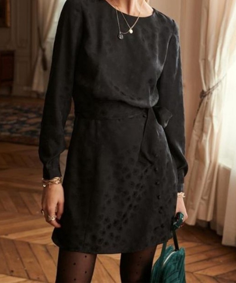 Robe Sezane Nola Noir