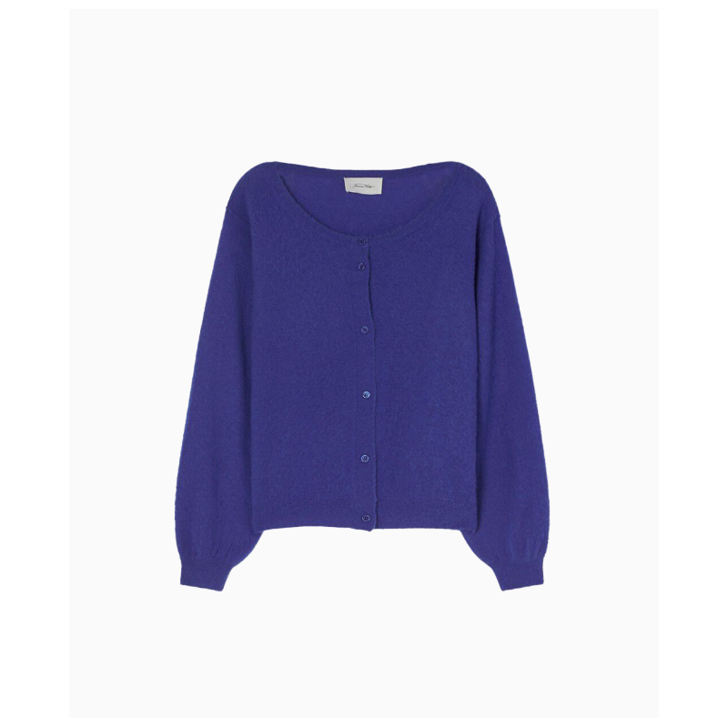 Cardigan American Vintage Kybird Bleu