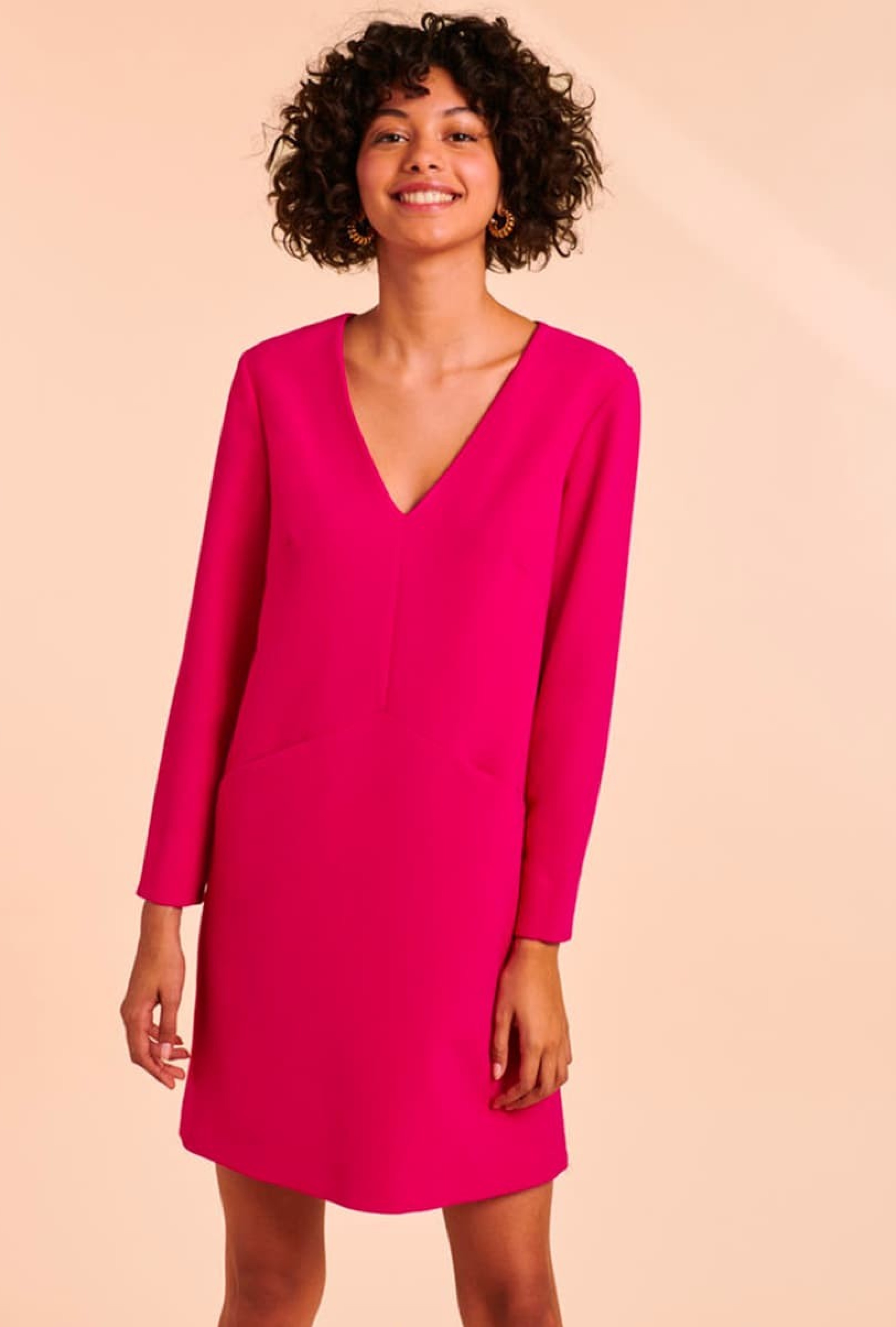 Robe Tara Jarmon Rose Cintrée