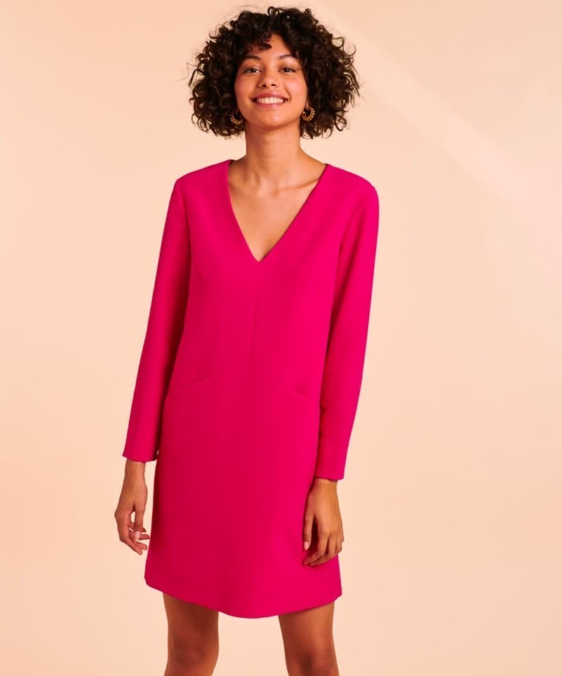 Robe Tara Jarmon Rose Cintrée