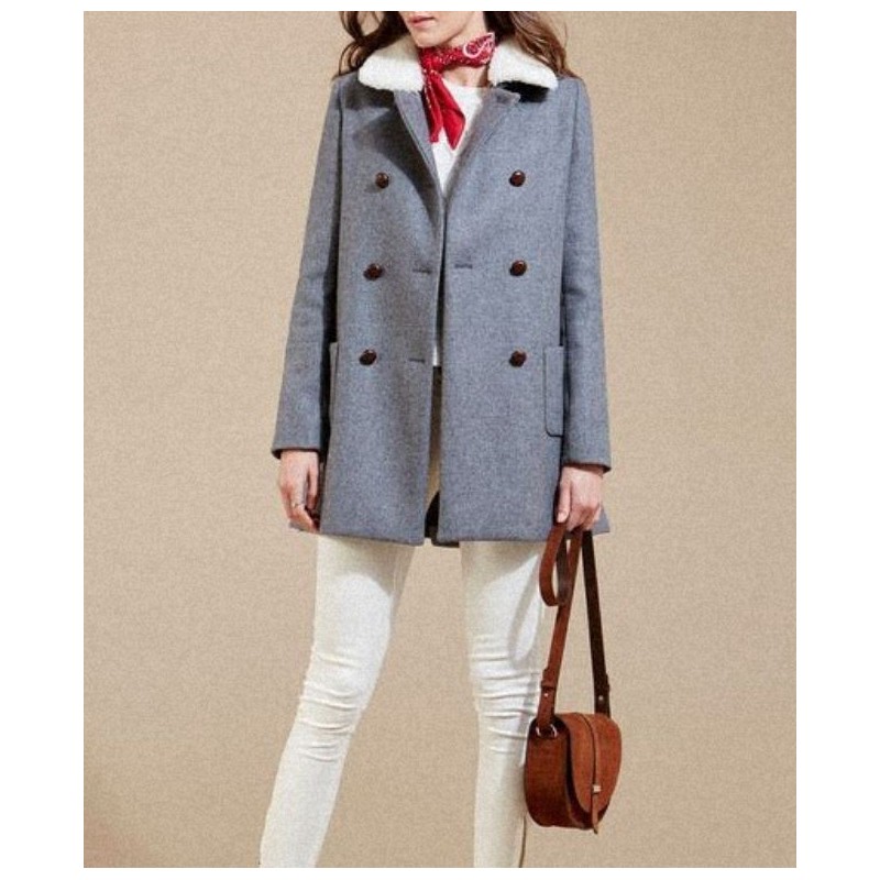 Manteau Sezane Warhol