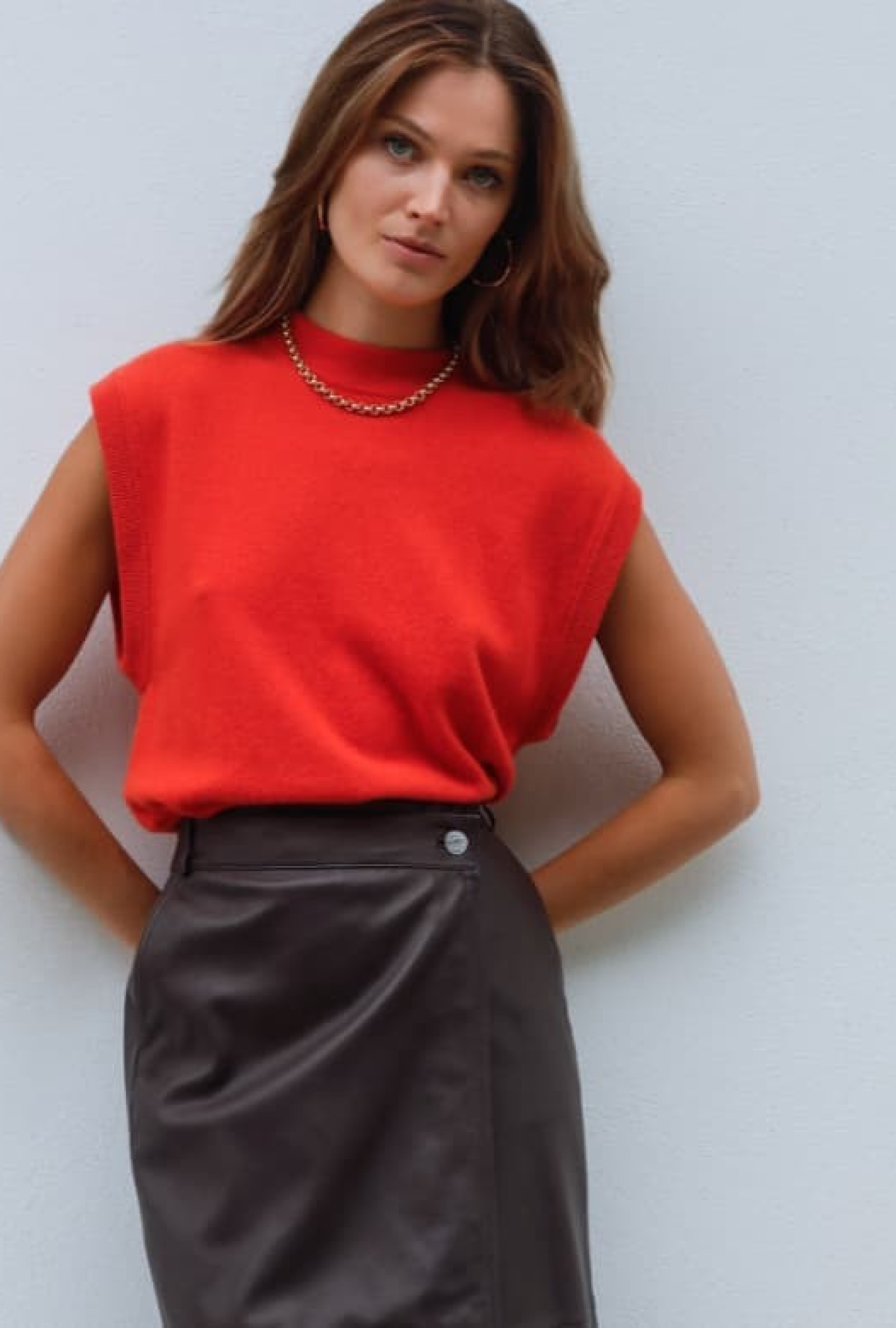 Pull Nola Cachemire Orange