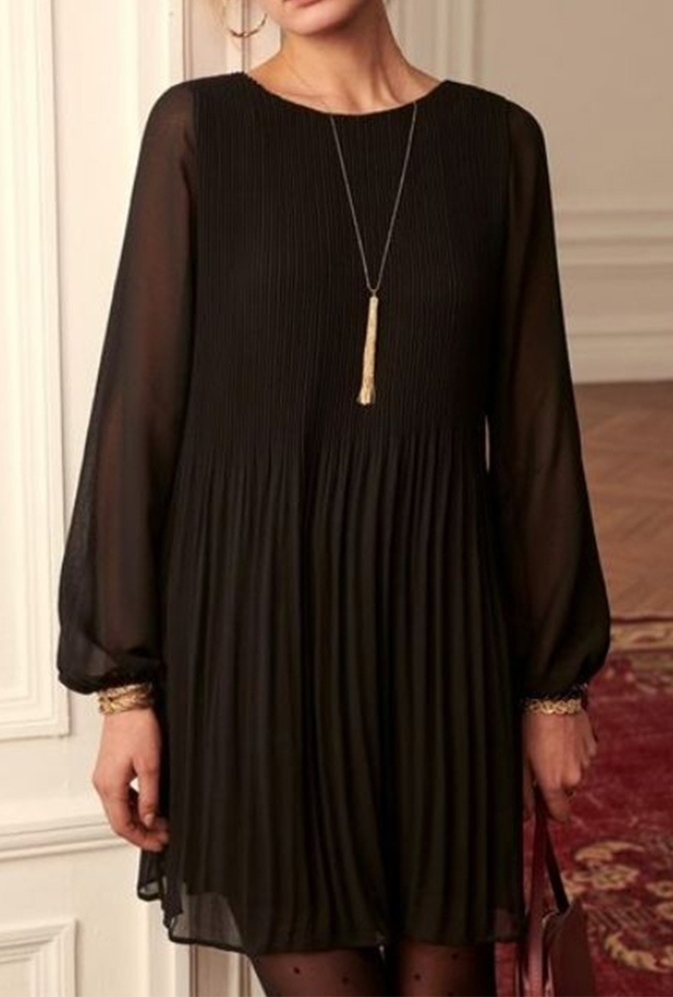 Robe Sezane Ariel Noire