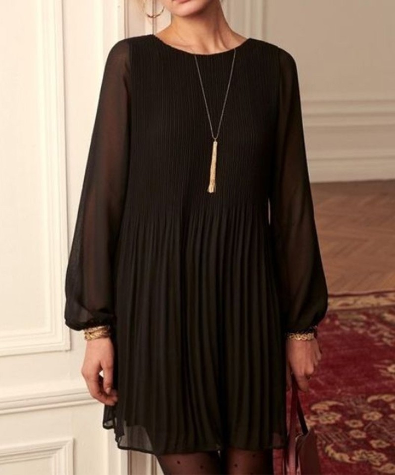 Robe Sezane Ariel Noire