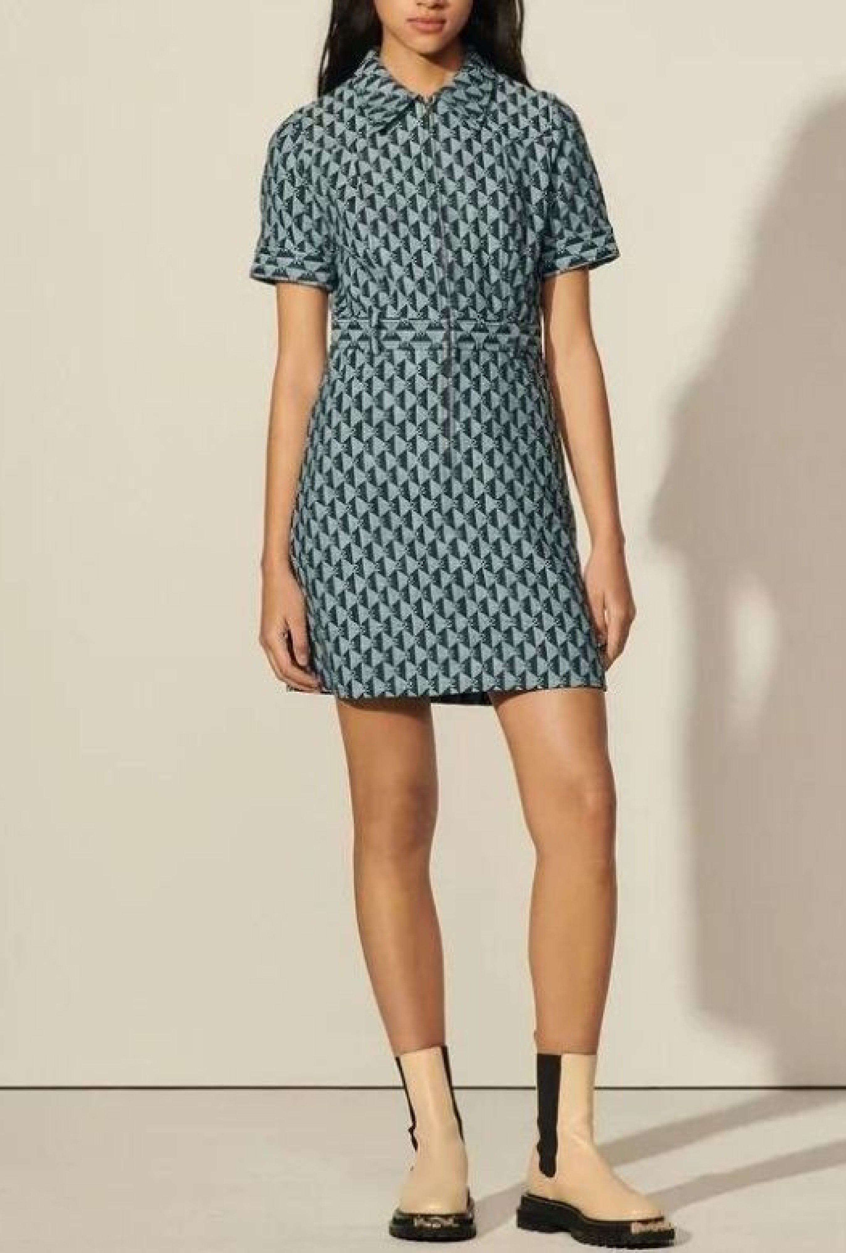 Robe Double S Jacquard