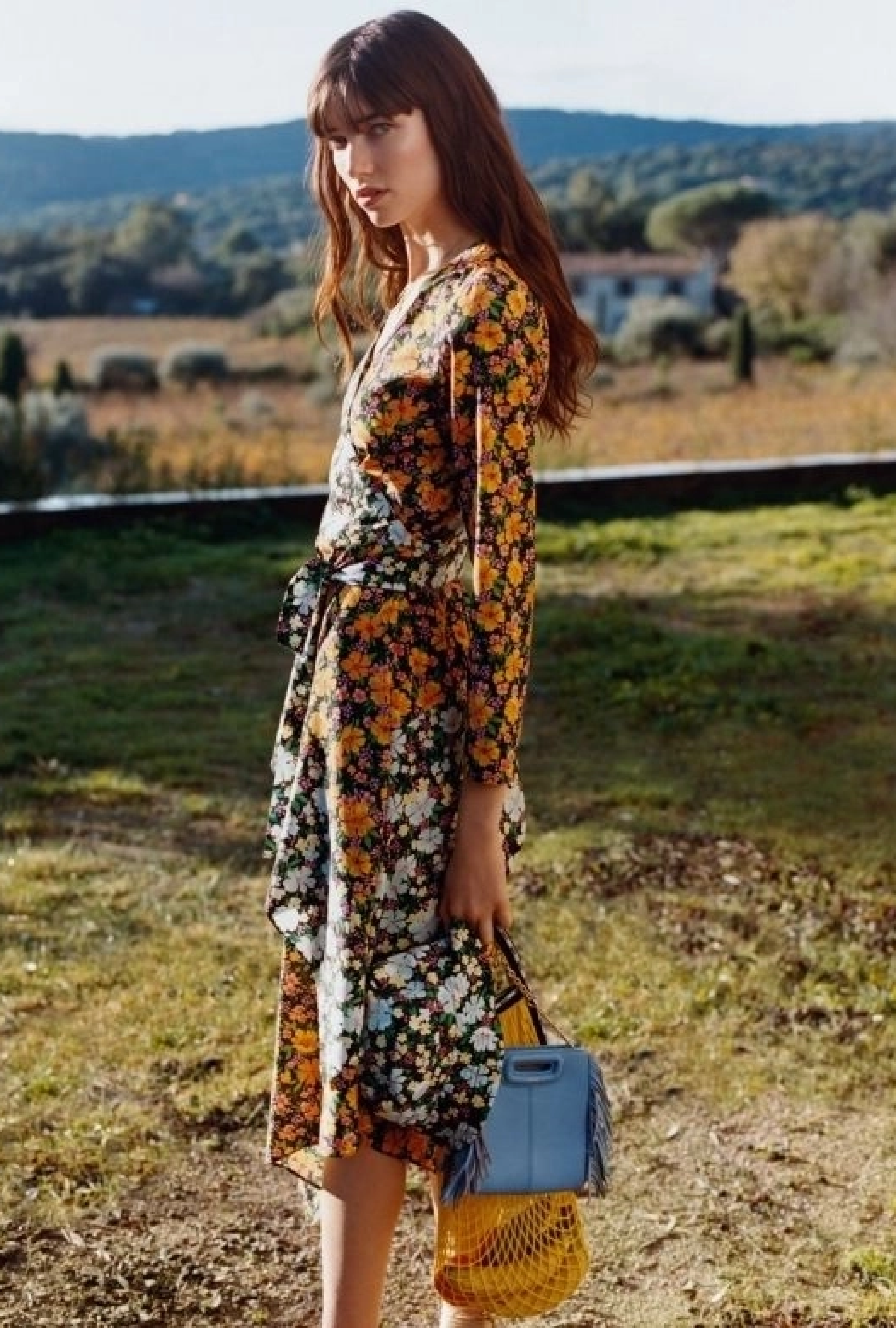 Robe Maje Roen Imprimé Fleur