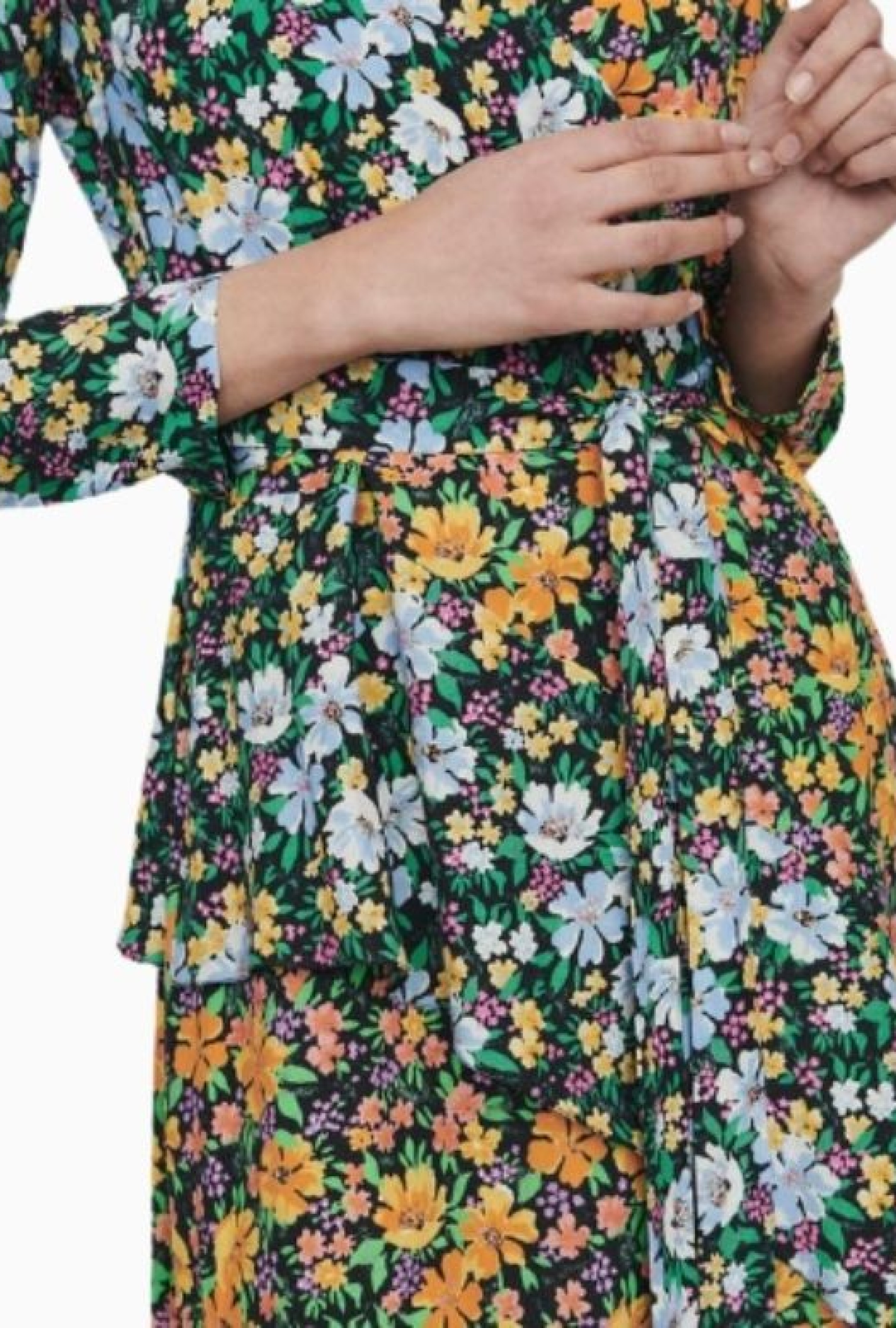 Robe Maje Roen Imprimé Fleur