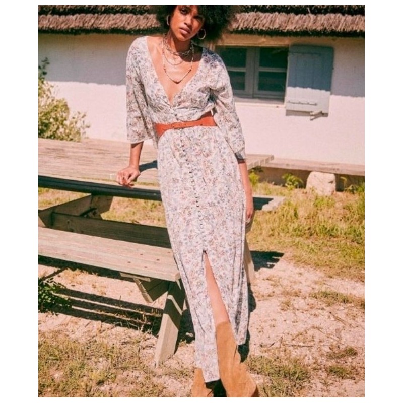 Robe Sezane Bonnie Fleurie-Exclusivité web