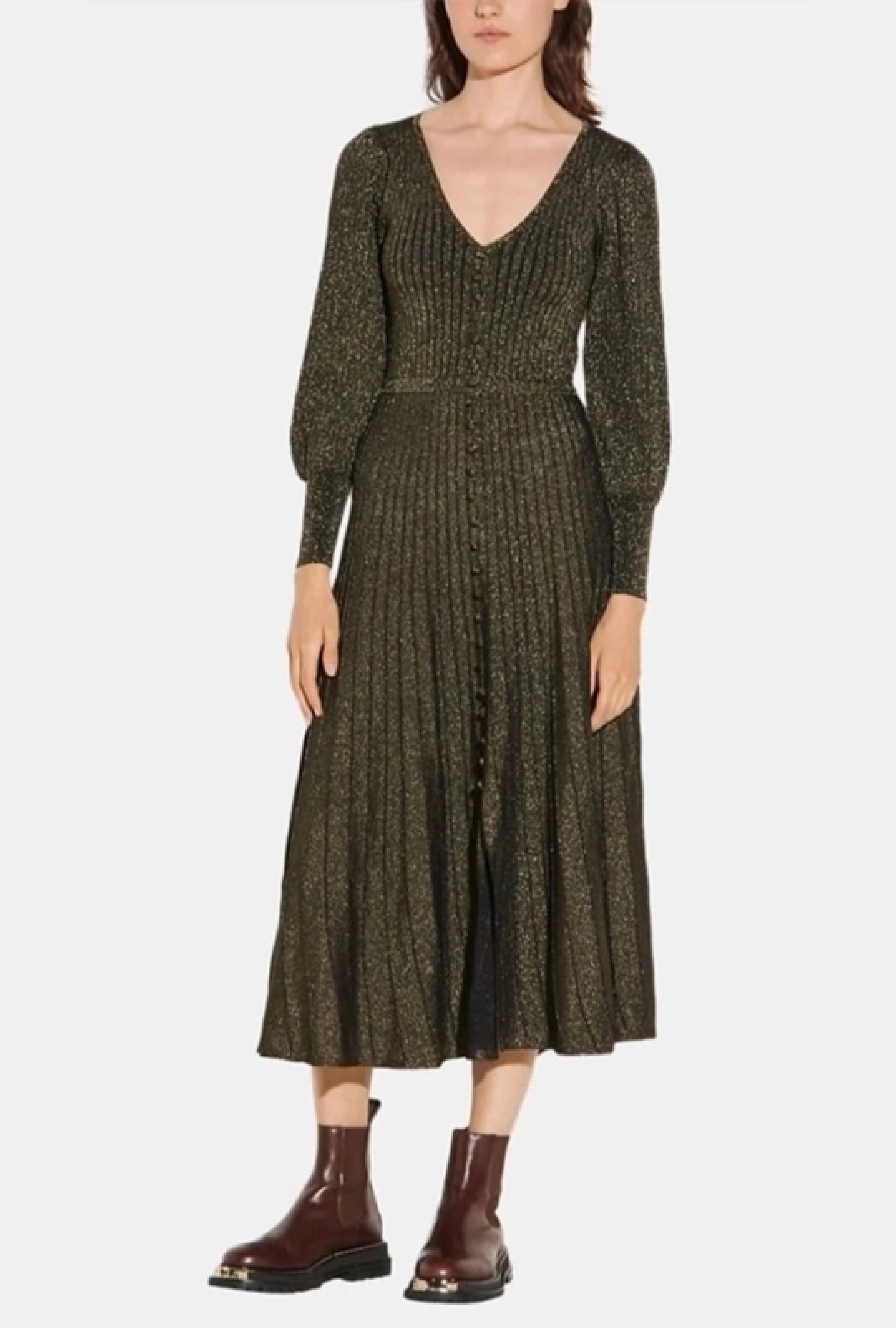 Robe Sandro Maille Lurex