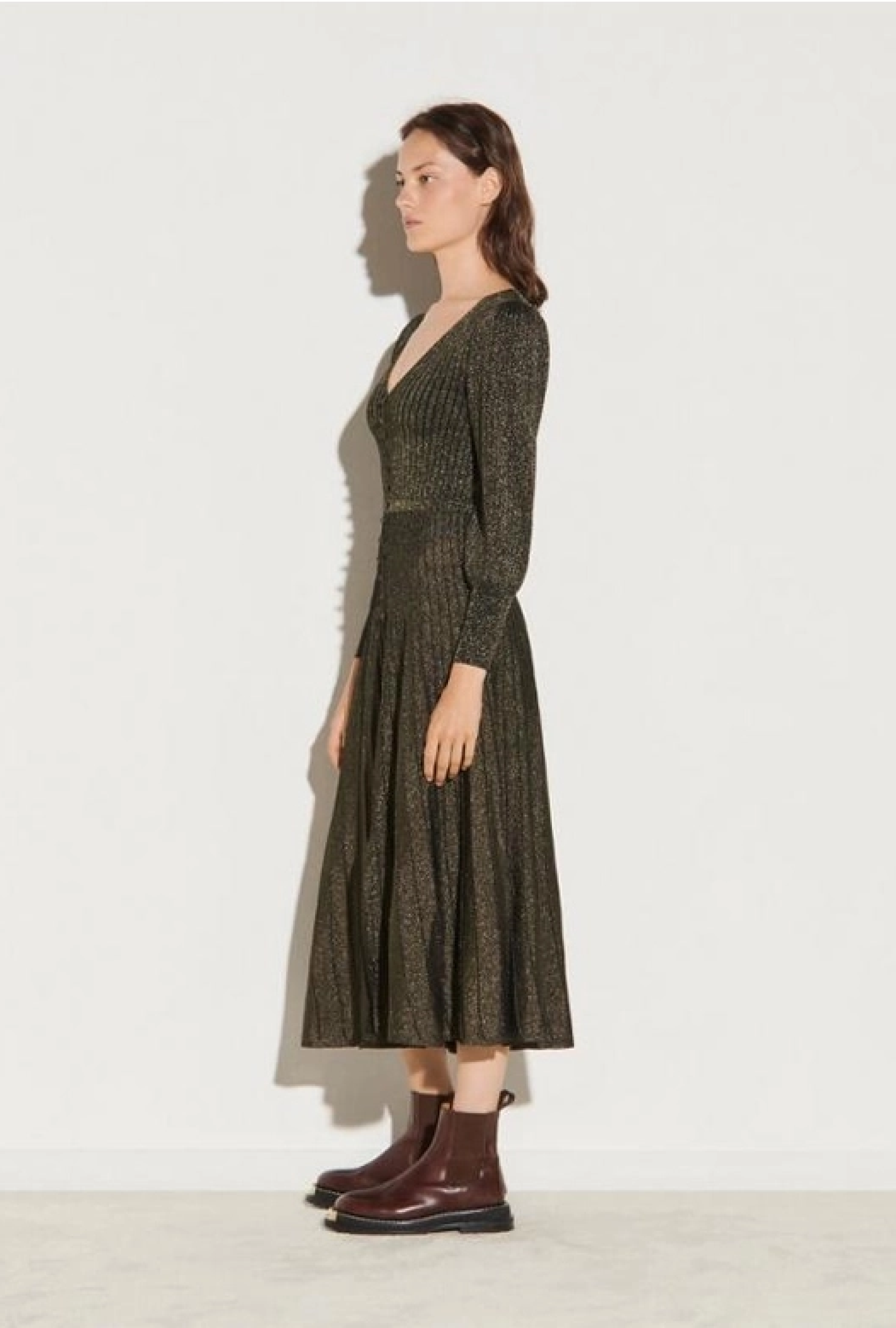 Robe Sandro Maille Lurex