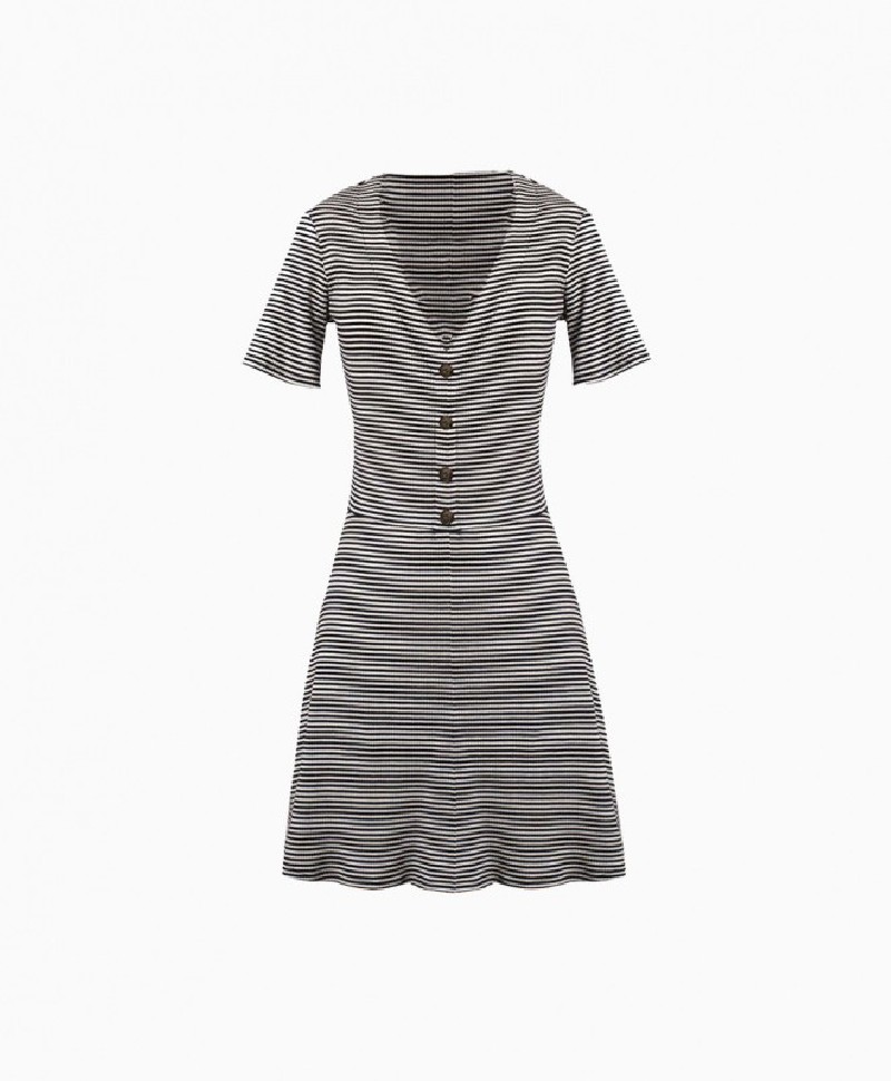 Striped Reformation Mini Dress