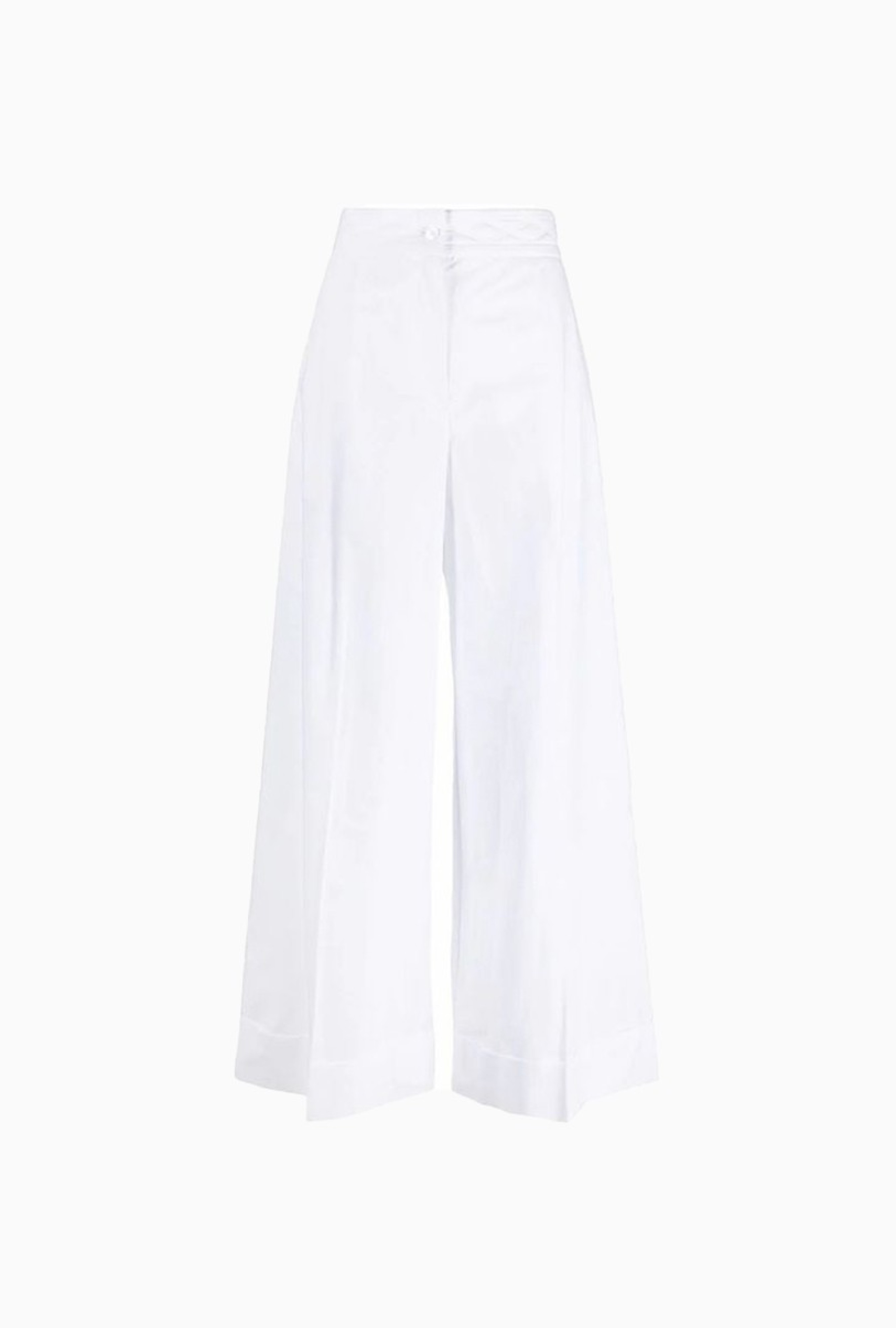 Pantalon Coton Blanc