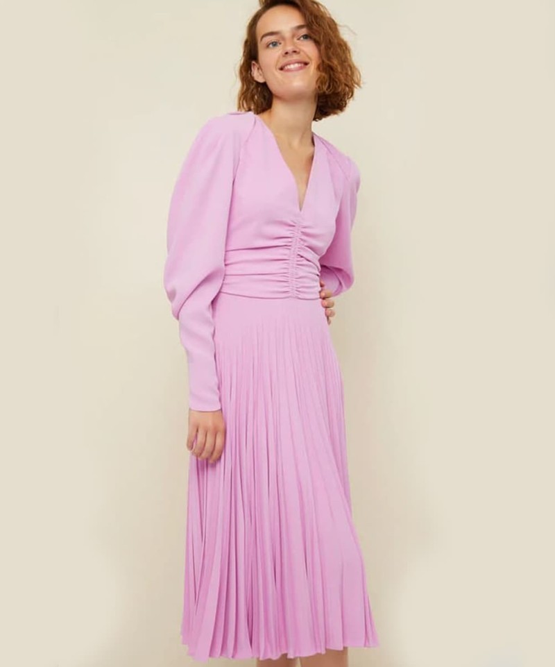 Robe Patou Cady Lilas