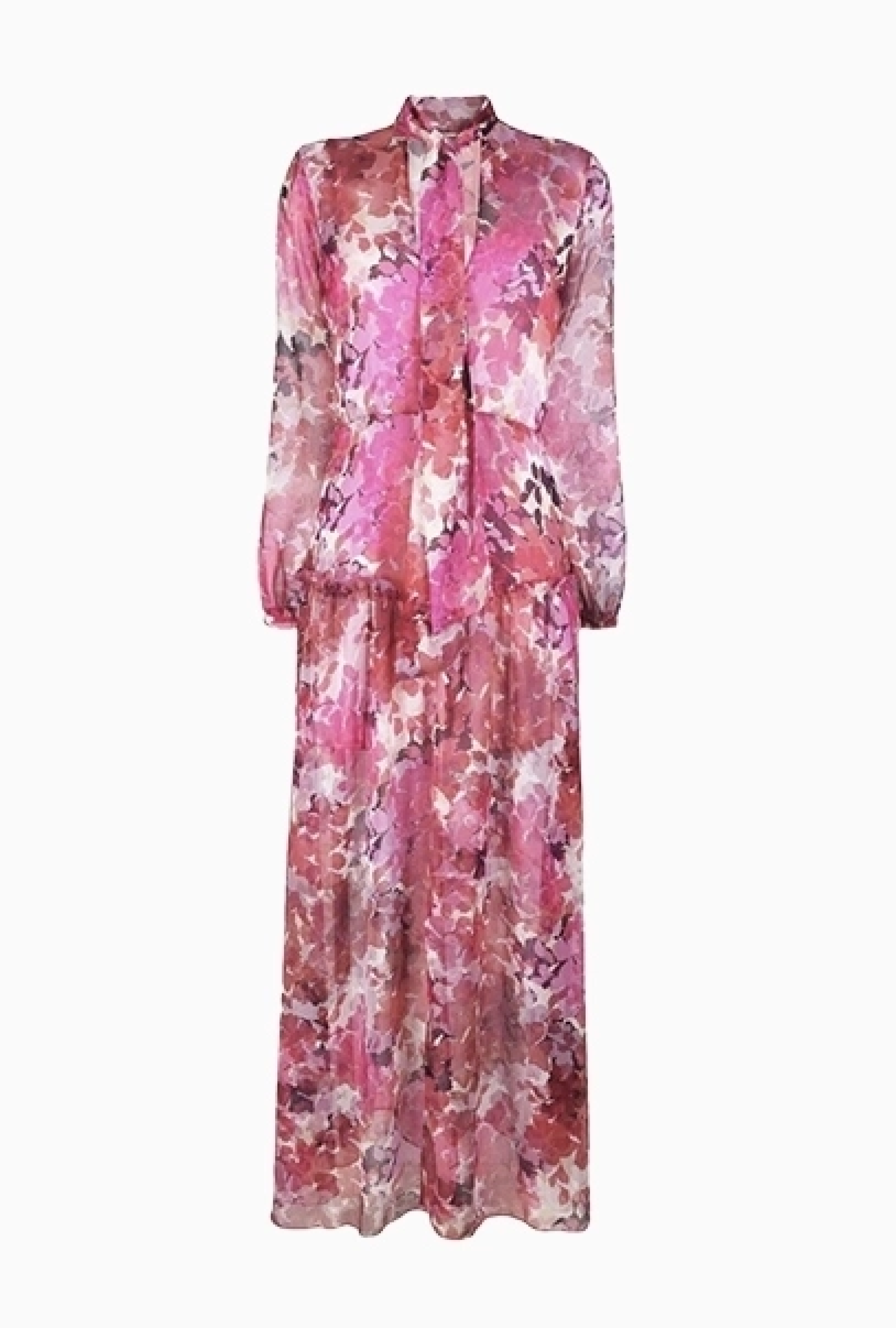 Robe Floral Fuchsia-Exclusivité web
