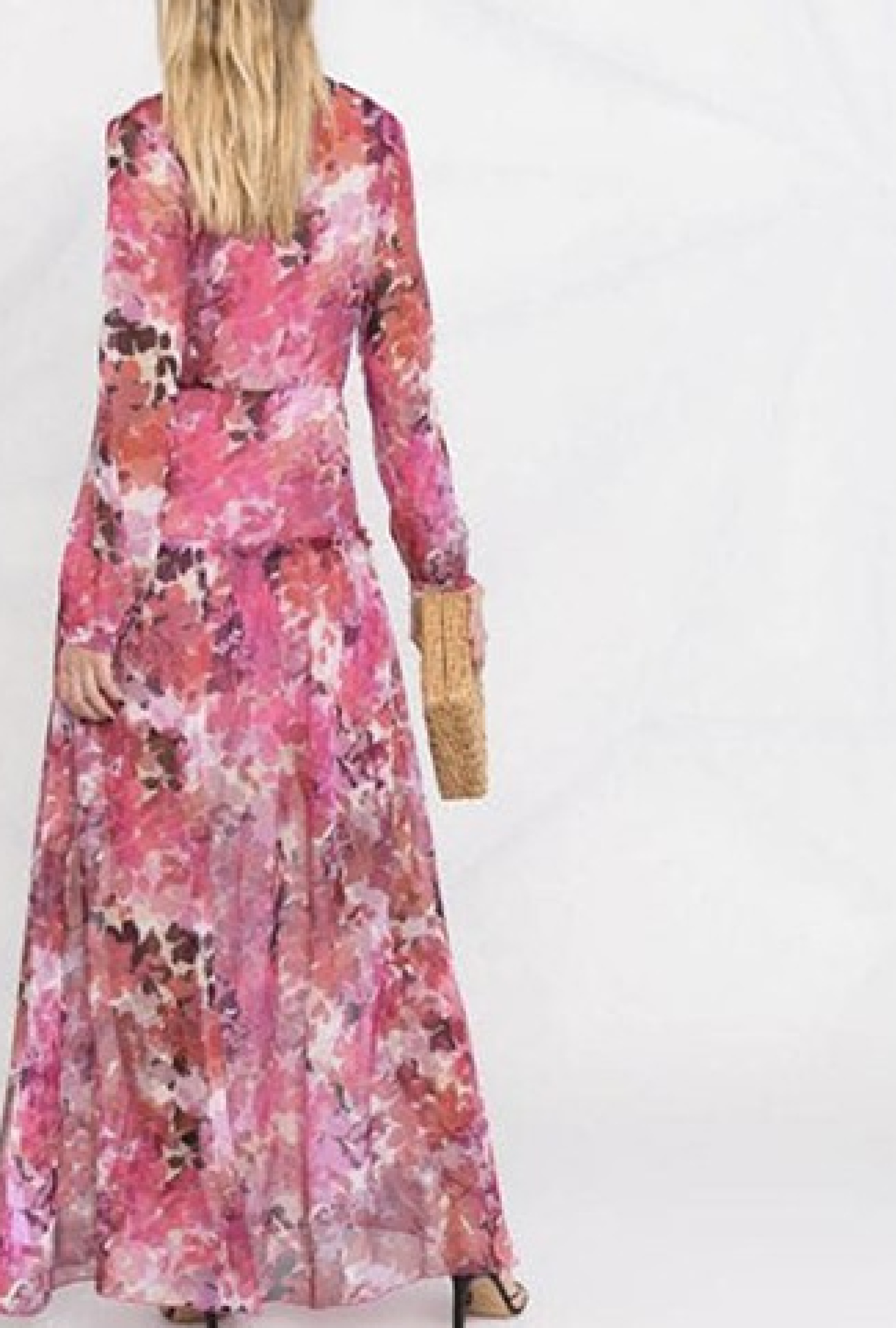 Robe Floral Fuchsia-Exclusivité web