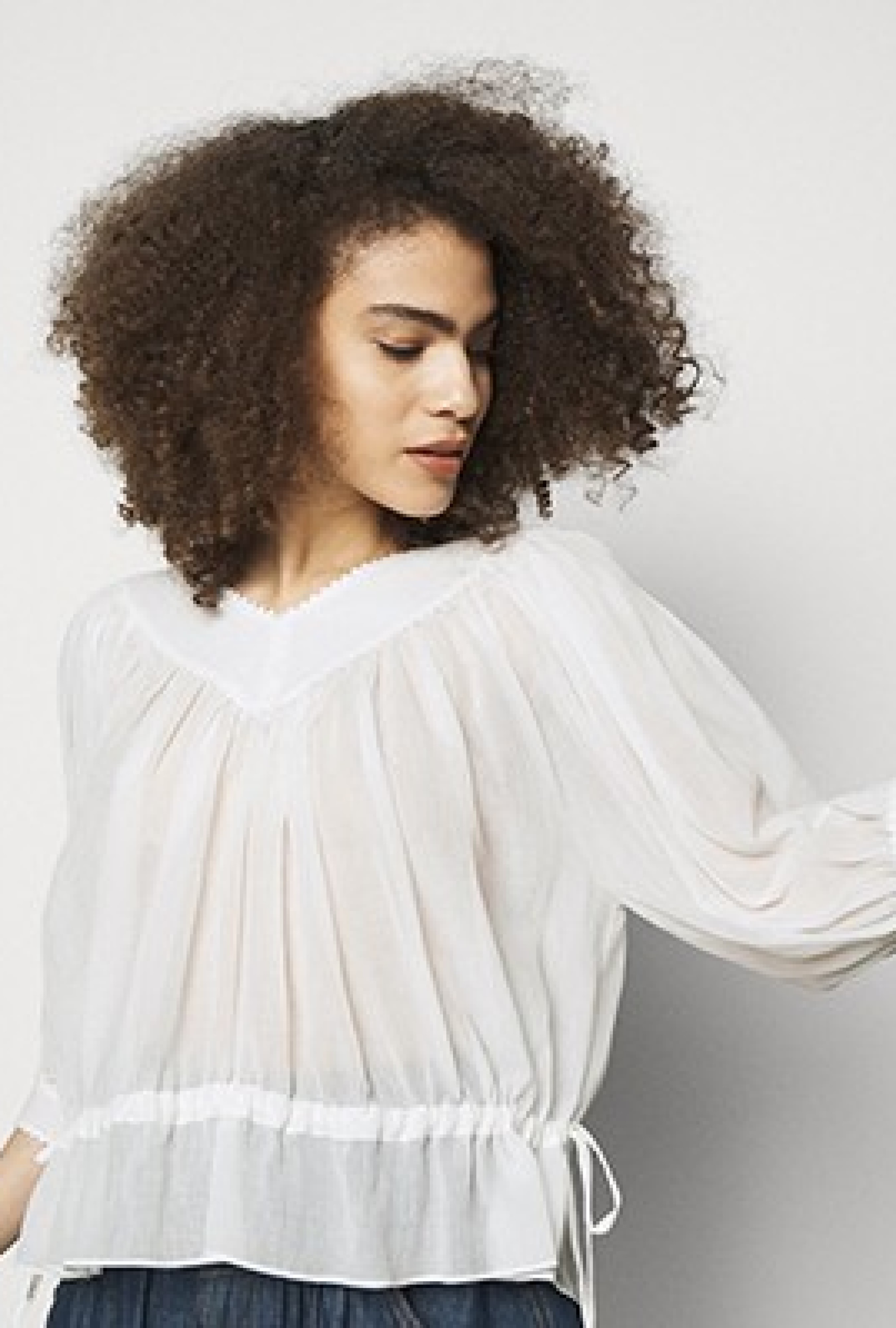 Blouse Crystal White