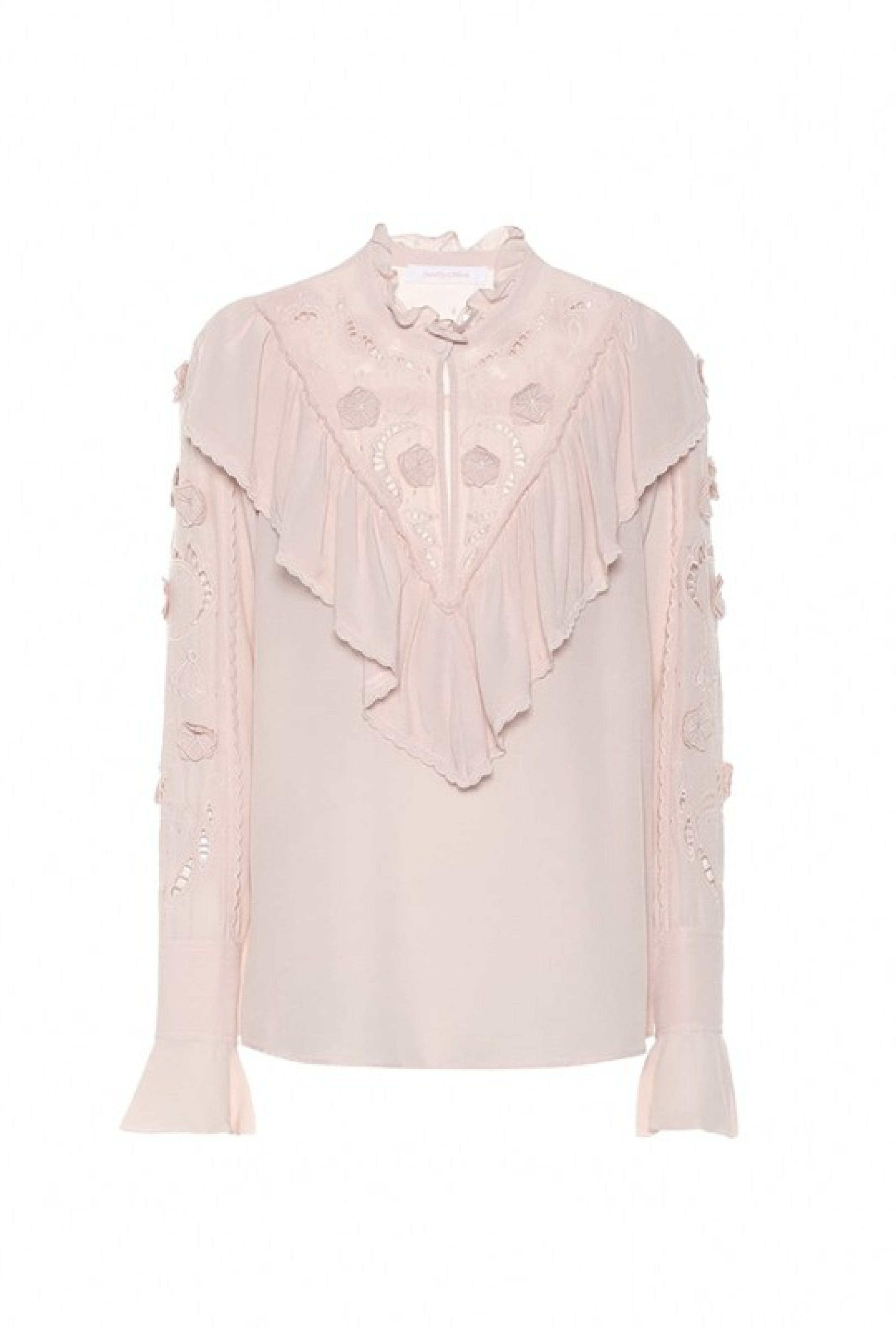 Blouse Blushed Ruffled