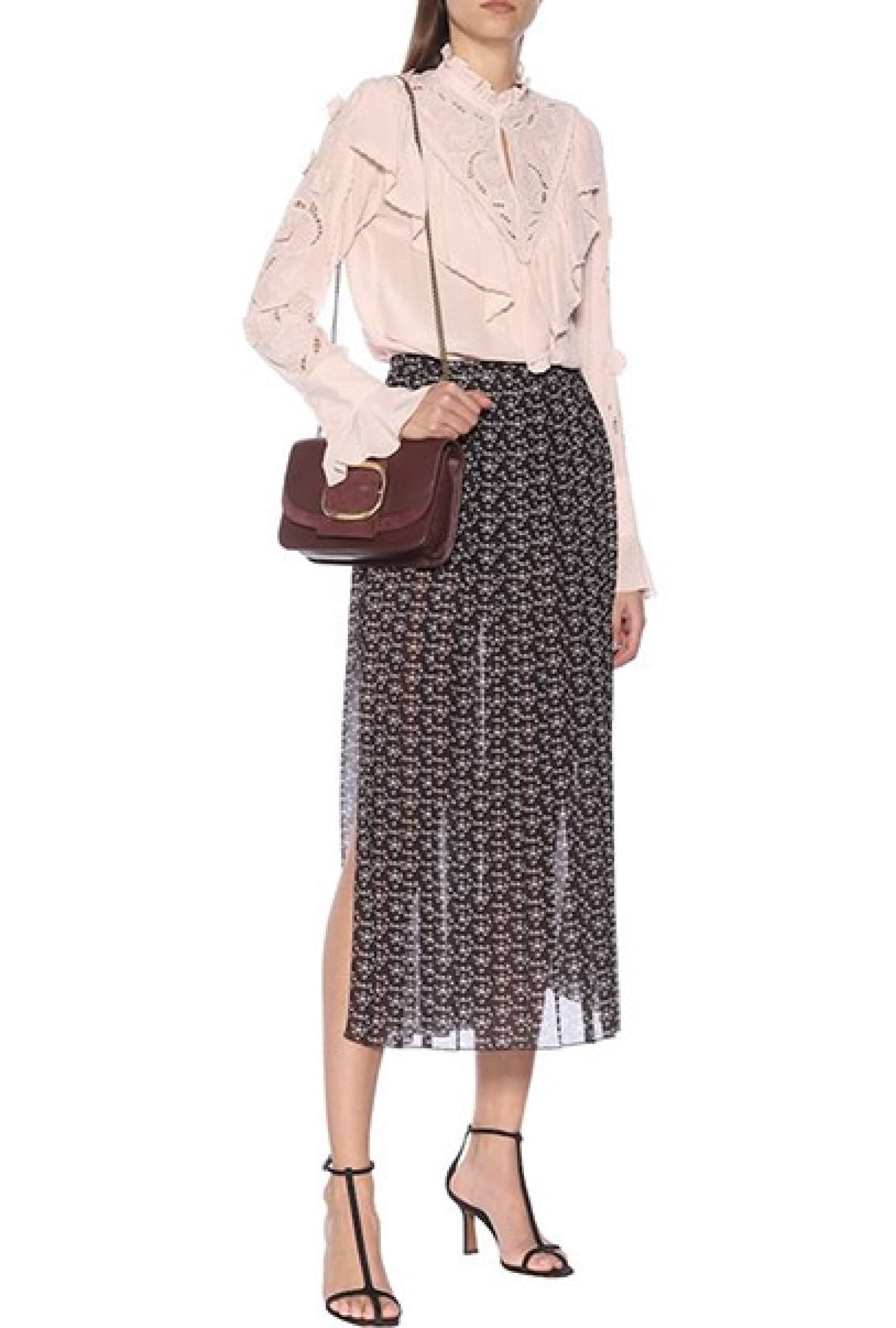 Blouse Blushed Ruffled