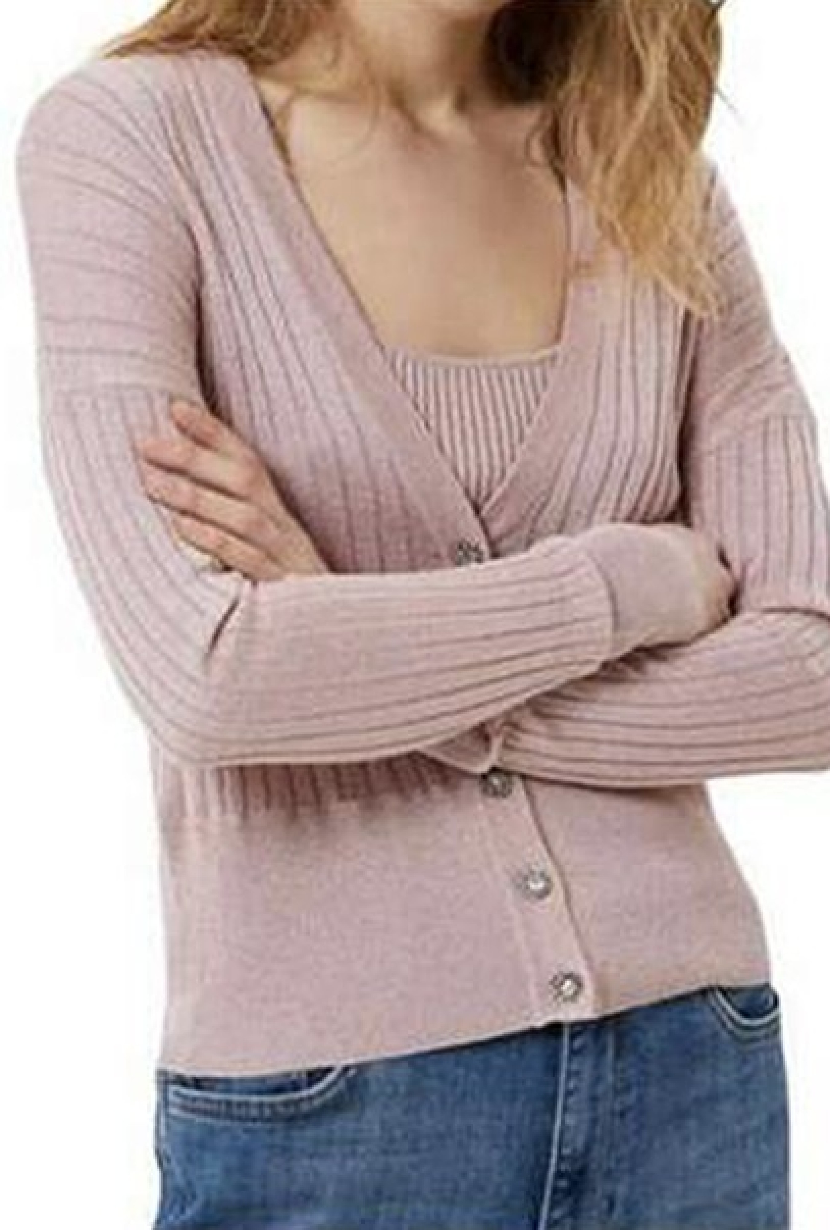 Cardigan Pink Sparkle
