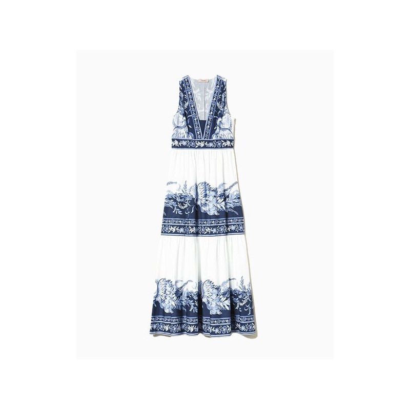 Robe Twin Set Printed Popline