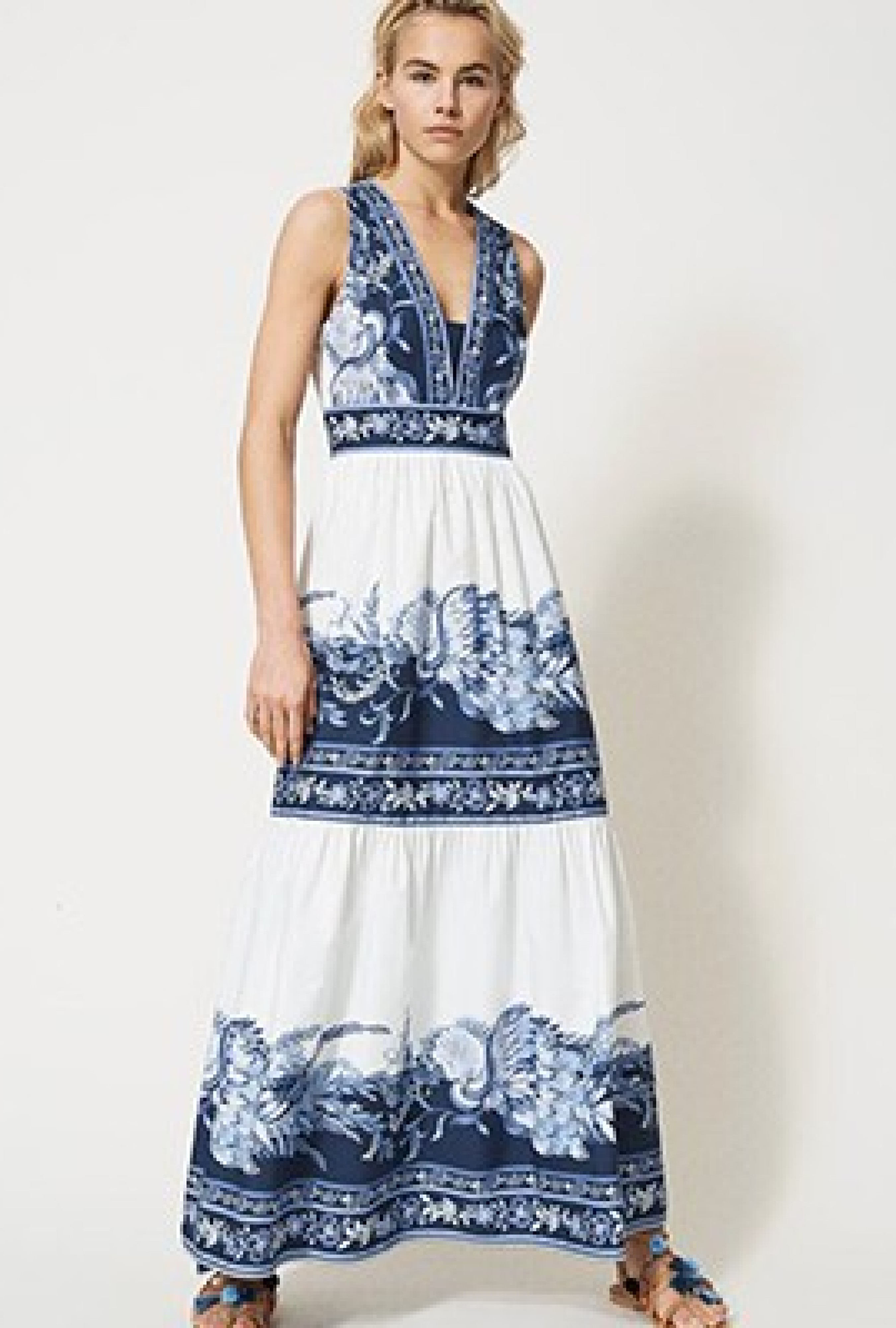 Robe Printed Popline