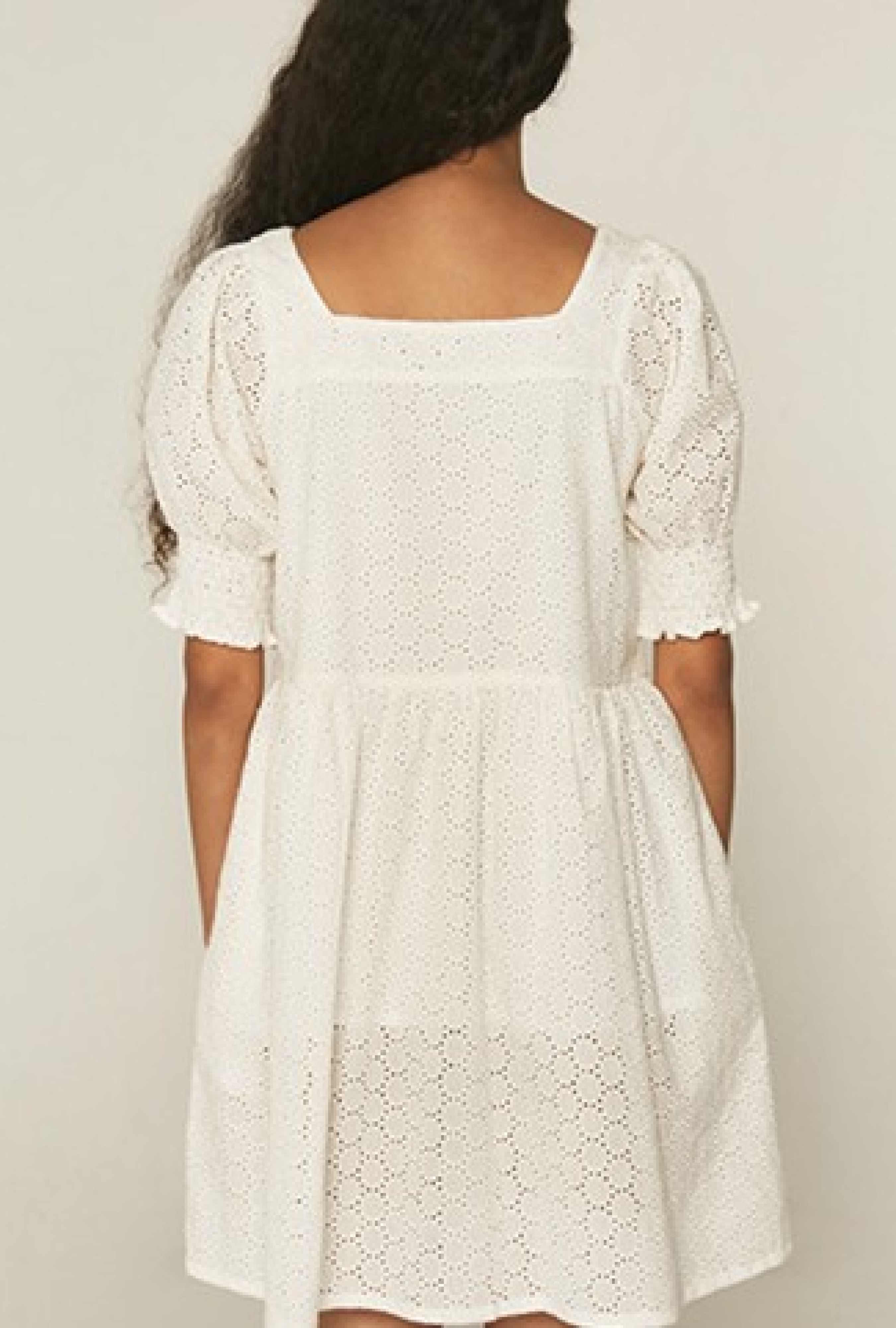 Robe Compania Fantastica Broderies Blanches