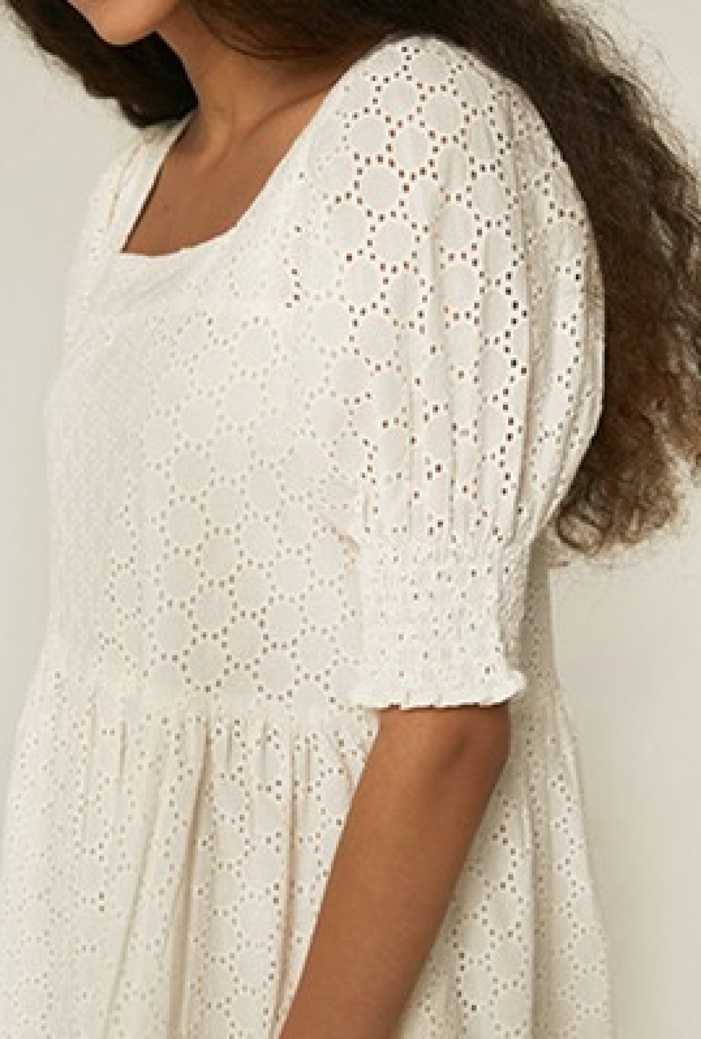 Robe Compania Fantastica Broderies Blanches