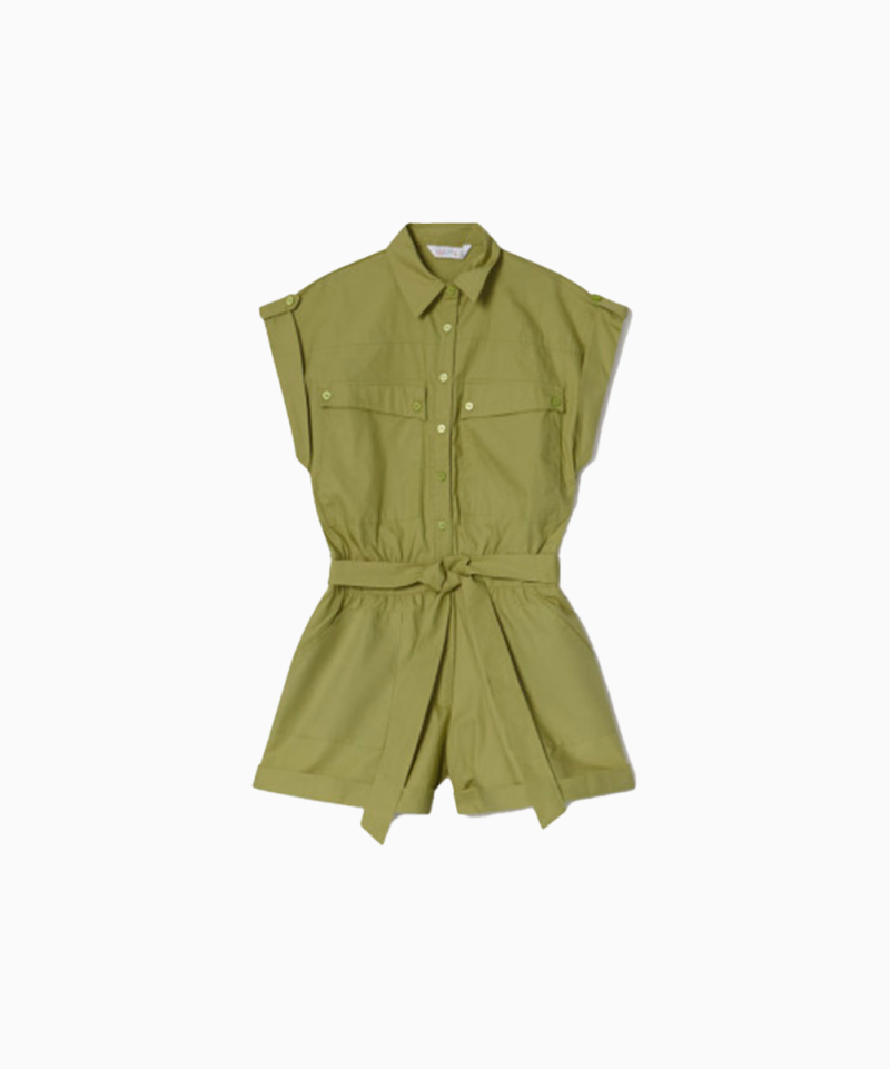 Combinaison Compania Fantastica Green Poplin