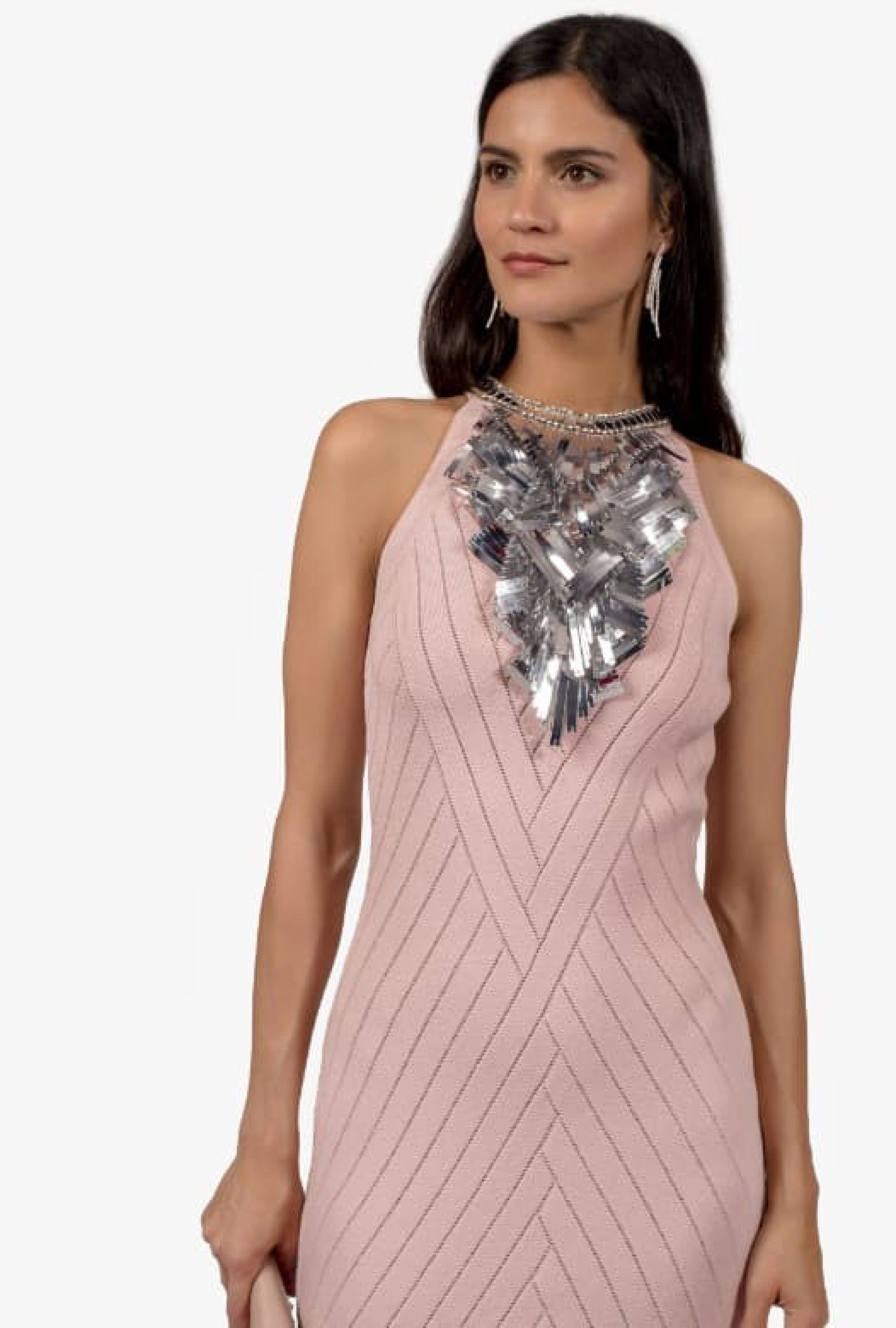 Robe Pink Strass