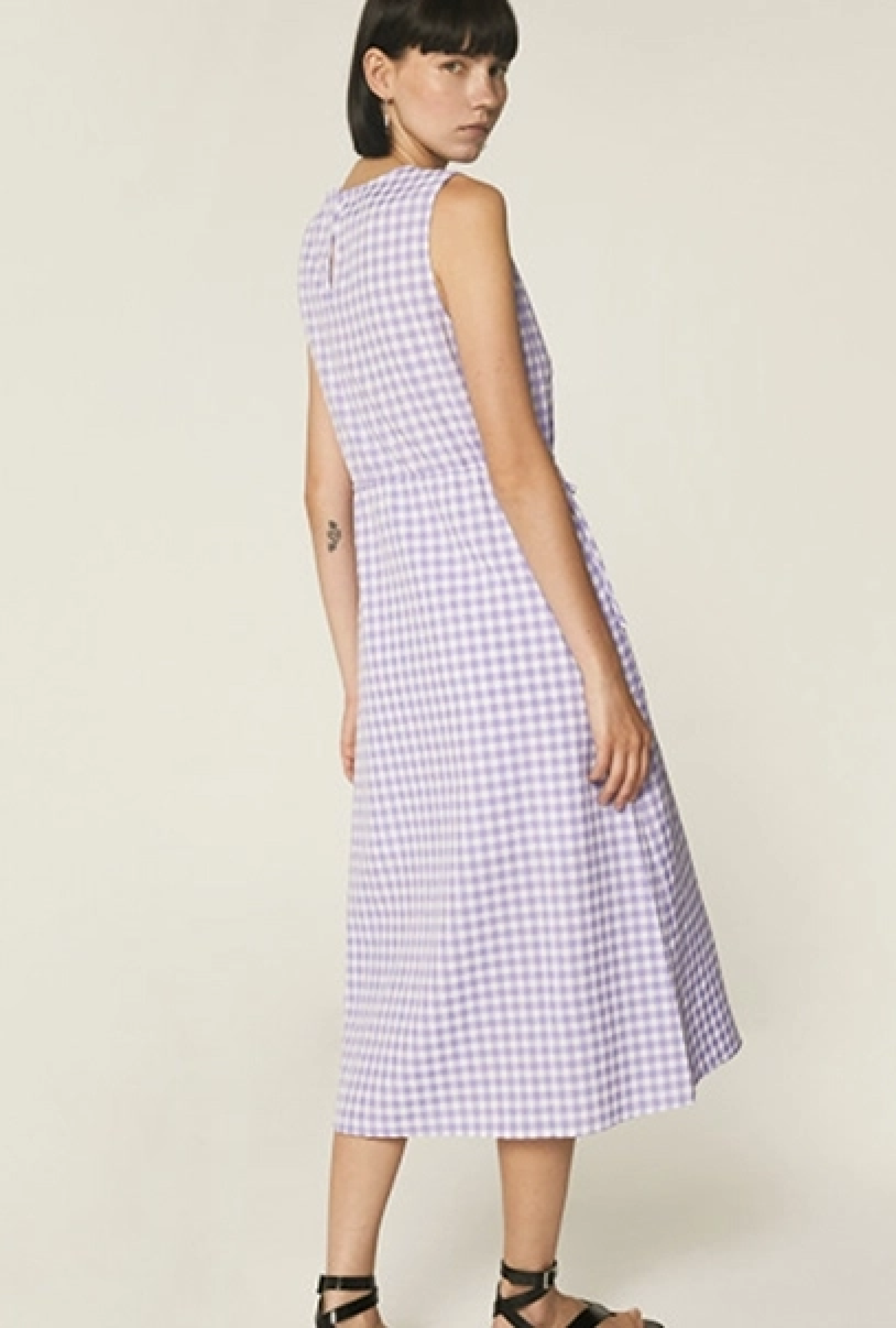 Robe Compania Fantastica Vichy Violette