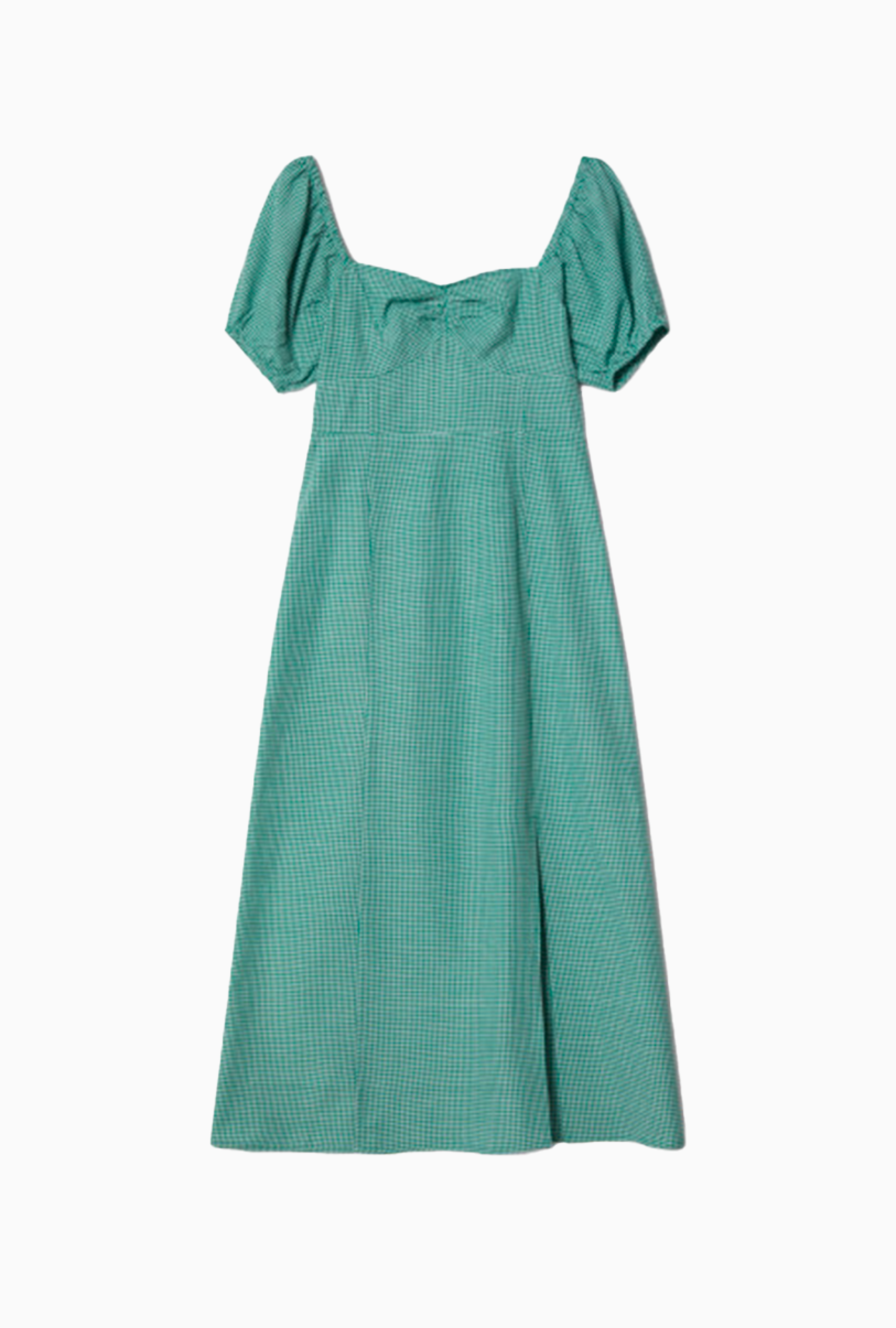 Robe Gingham Green