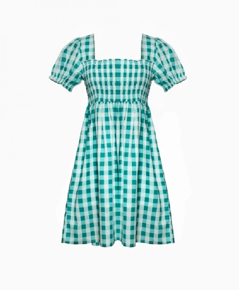 Robe Compania Fantastica Gingham Blue-Exclusivité web